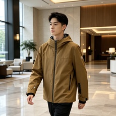 Moncler 蒙口 2026秋冬新款GORE‑TEX连帽羽绒服冲锋衣,90新国标白鸭绒,全套原版五金辅料,压胶防水拉链 Moncler 蒙口 2026秋冬新款GORE‑TEX连帽羽绒服冲锋衣,90新国标白鸭绒,全套原版五金辅料,压胶防水拉链