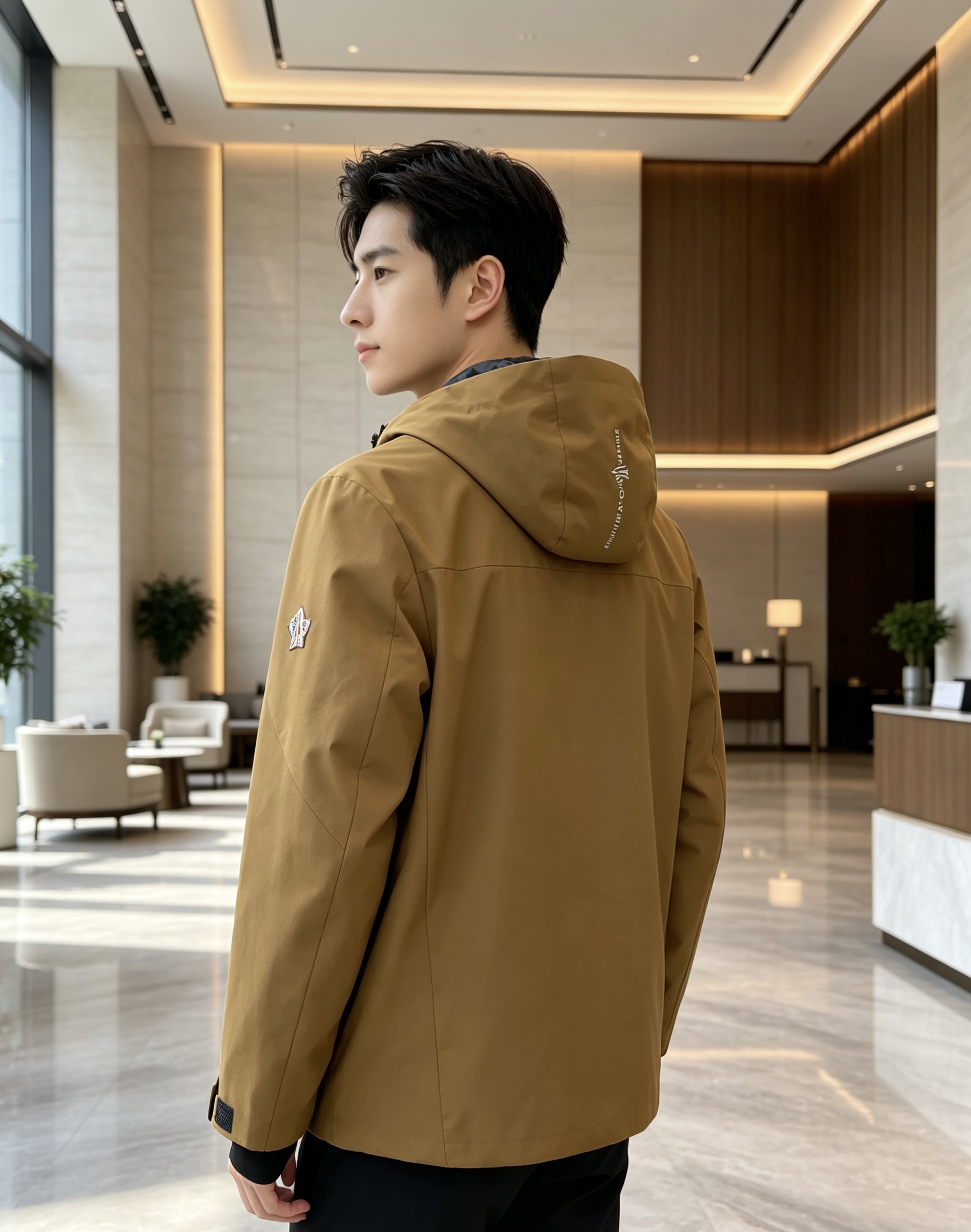 Moncler 蒙口 2026秋冬新款GORE‑TEX连帽羽绒服冲锋衣,90新国标白鸭绒,全套原版五金辅料,压胶防水拉链 Moncler 蒙口 2026秋冬新款GORE‑TEX连帽羽绒服冲锋衣,90新国标白鸭绒,全套原版五金辅料,压胶防水拉链
