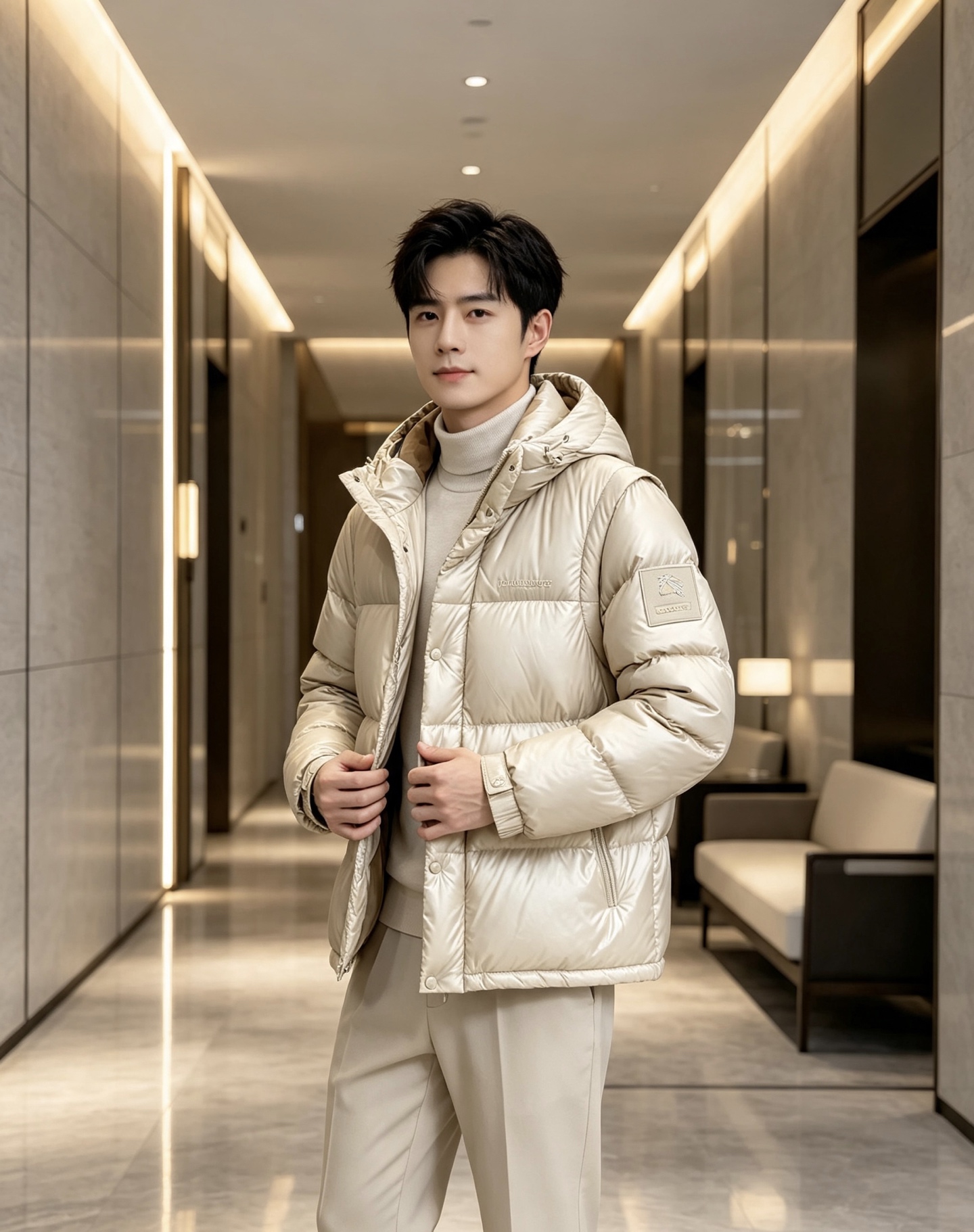 Burberry 巴宝莉 2026秋冬新款可拆卸连帽羽绒服,甄选90新国标白鸭绒填充,绒朵蓬松,御寒保暖。全套原版五金辅 Burberry 巴宝莉 2026秋冬新款可拆卸连帽羽绒服,甄选90新国标白鸭绒填充,绒朵蓬松,御寒保暖。全套原版五金辅