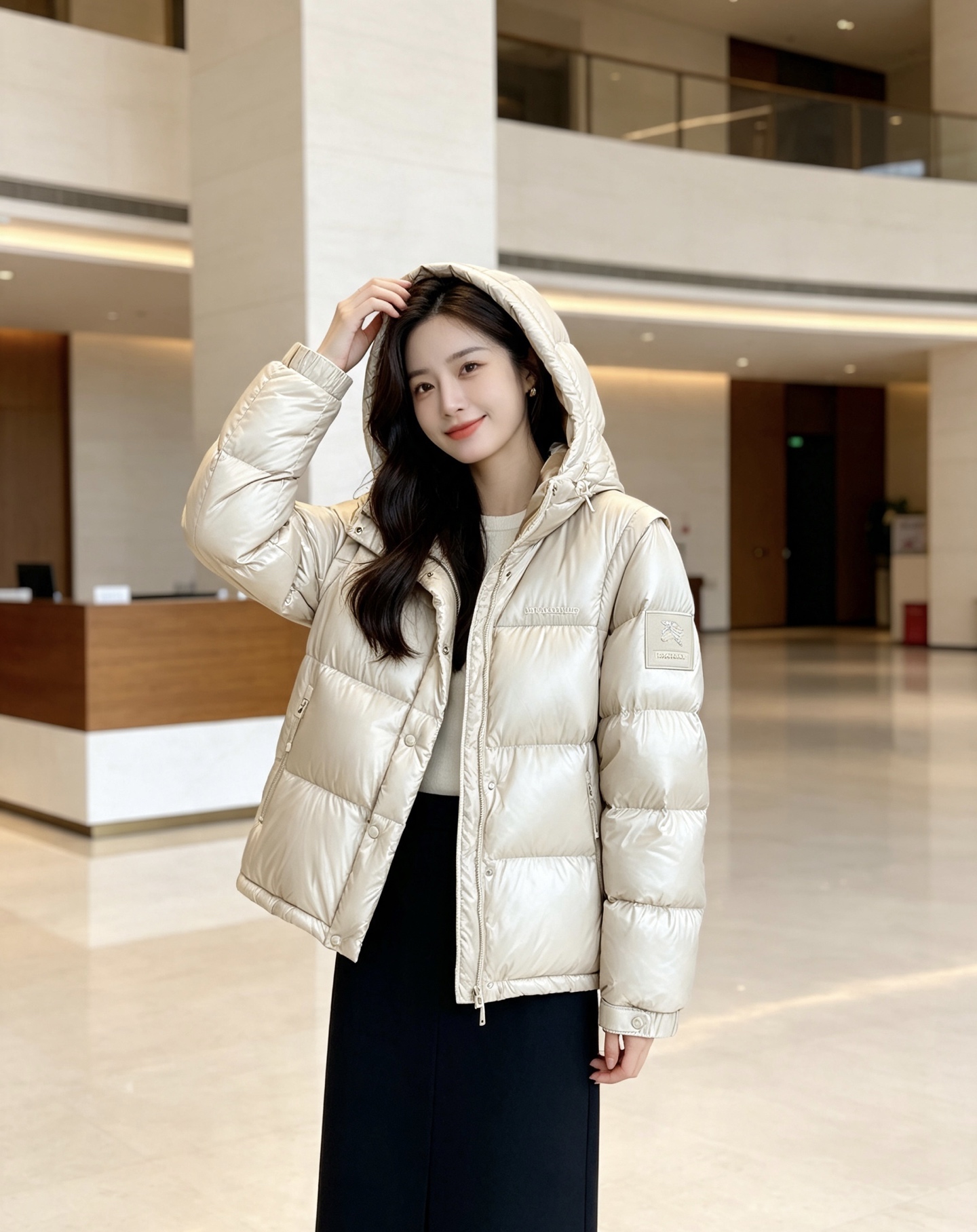 Burberry 巴宝莉 2026秋冬新款可拆卸连帽羽绒服,甄选90新国标白鸭绒填充,绒朵蓬松,御寒保暖。全套原版五金辅 Burberry 巴宝莉 2026秋冬新款可拆卸连帽羽绒服,甄选90新国标白鸭绒填充,绒朵蓬松,御寒保暖。全套原版五金辅