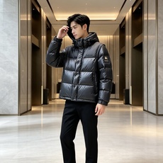 Burberry 巴宝莉 2026秋冬新款可拆卸连帽羽绒服,甄选90新国标白鸭绒填充,绒朵蓬松,御寒保暖。全套原版五金辅 Burberry 巴宝莉 2026秋冬新款可拆卸连帽羽绒服,甄选90新国标白鸭绒填充,绒朵蓬松,御寒保暖。全套原版五金辅