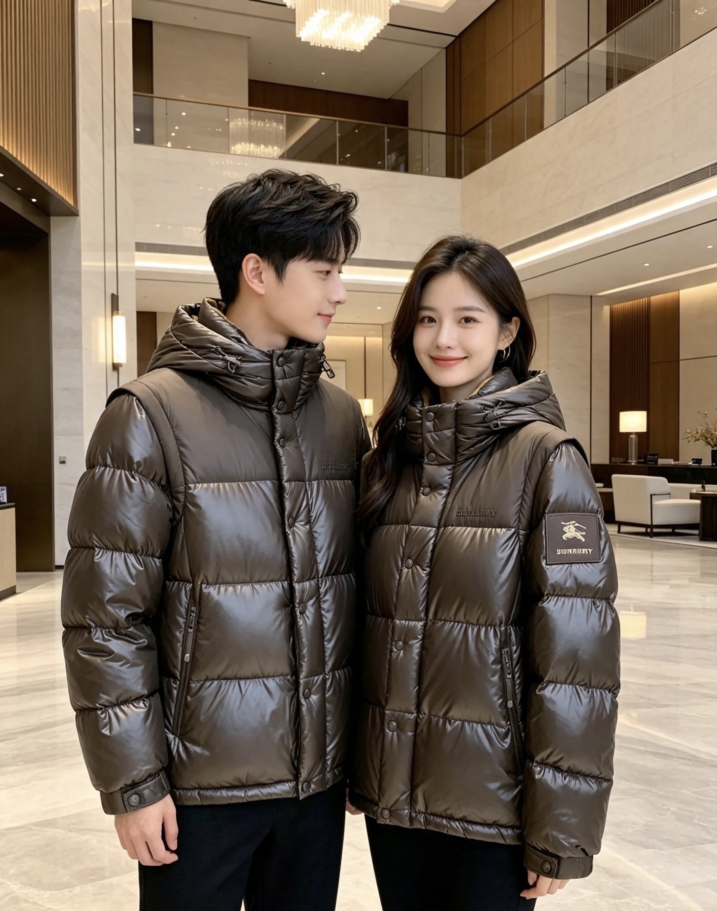 Burberry 巴宝莉 2026秋冬新款可拆卸连帽羽绒服,甄选90新国标白鸭绒填充,绒朵蓬松,御寒保暖。全套原版五金辅 Burberry 巴宝莉 2026秋冬新款可拆卸连帽羽绒服,甄选90新国标白鸭绒填充,绒朵蓬松,御寒保暖。全套原版五金辅