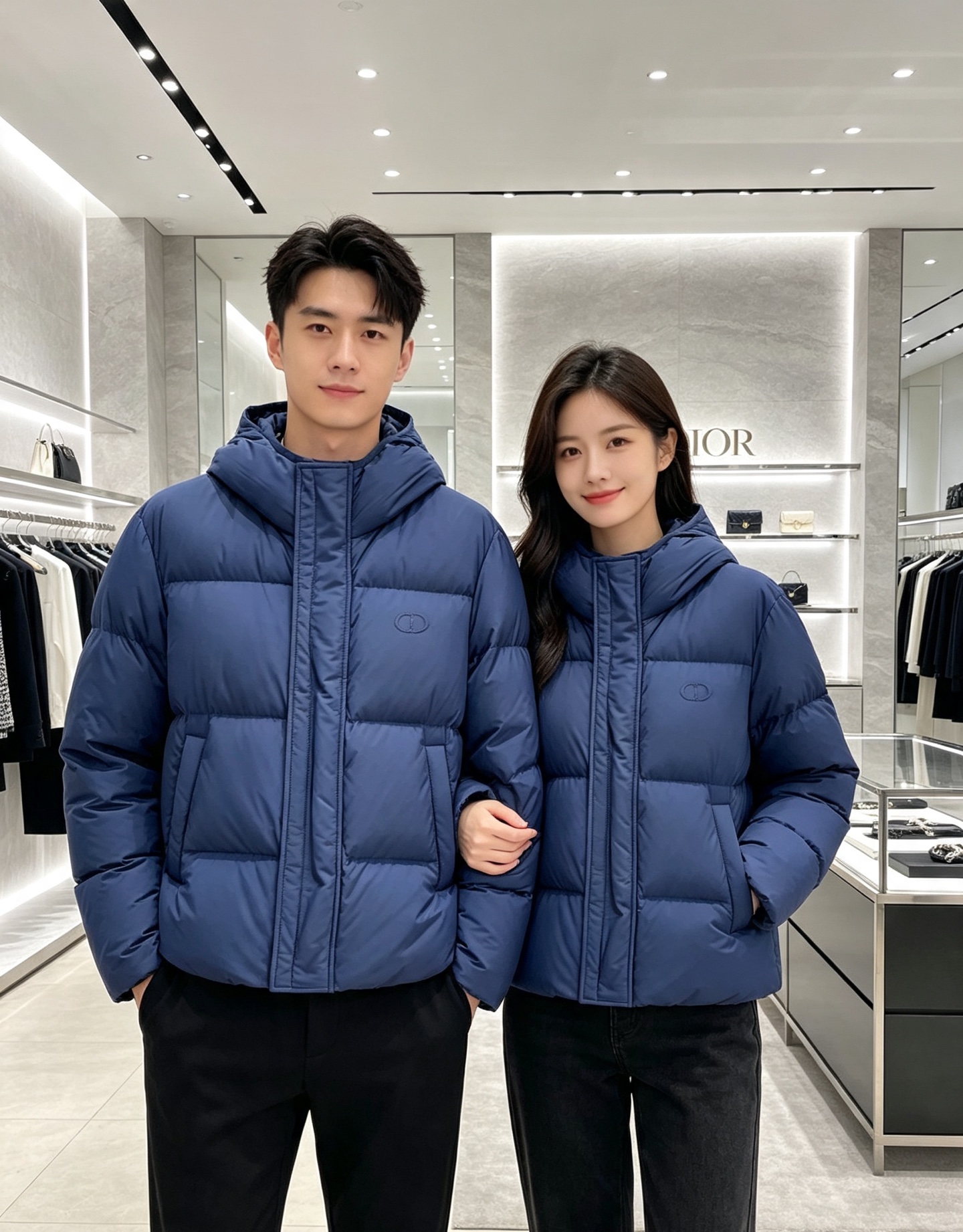 Dior迪奥 2026秋冬新款连帽短款羽绒服✨ 热门明星私服上身款,低调简约,秋冬穿搭出镜率很高 甄选90新国标白鸭绒, Dior迪奥 2026秋冬新款连帽短款羽绒服✨ 热门明星私服上身款,低调简约,秋冬穿搭出镜率很高 甄选90新国标白鸭绒,
