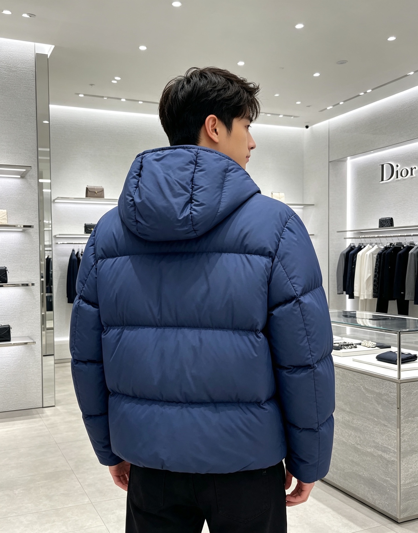 Dior迪奥 2026秋冬新款连帽短款羽绒服✨ 热门明星私服上身款,低调简约,秋冬穿搭出镜率很高 甄选90新国标白鸭绒, Dior迪奥 2026秋冬新款连帽短款羽绒服✨ 热门明星私服上身款,低调简约,秋冬穿搭出镜率很高 甄选90新国标白鸭绒,
