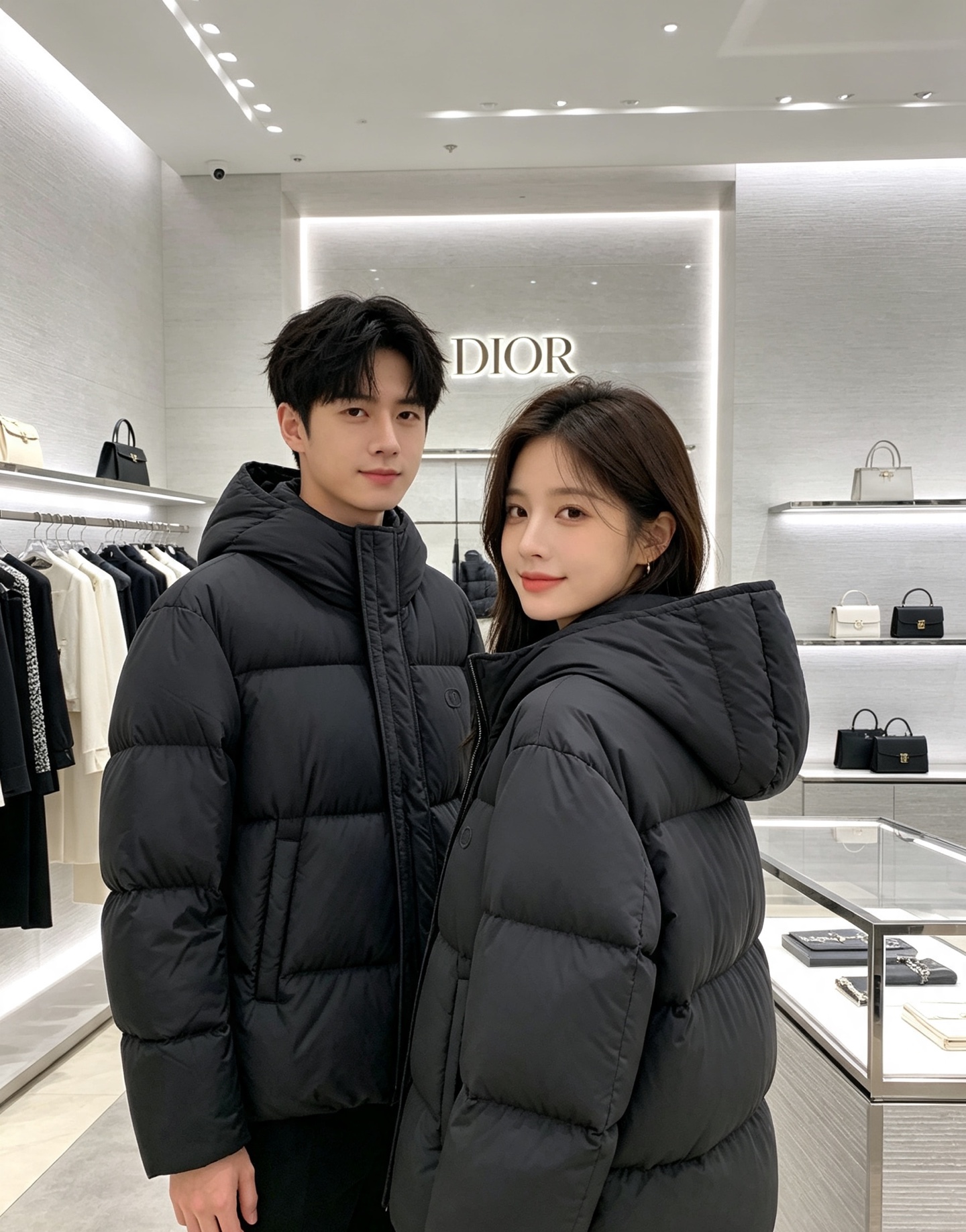 Dior迪奥 2026秋冬新款连帽短款羽绒服✨ 热门明星私服上身款,低调简约,秋冬穿搭出镜率很高 甄选90新国标白鸭绒, Dior迪奥 2026秋冬新款连帽短款羽绒服✨ 热门明星私服上身款,低调简约,秋冬穿搭出镜率很高 甄选90新国标白鸭绒,