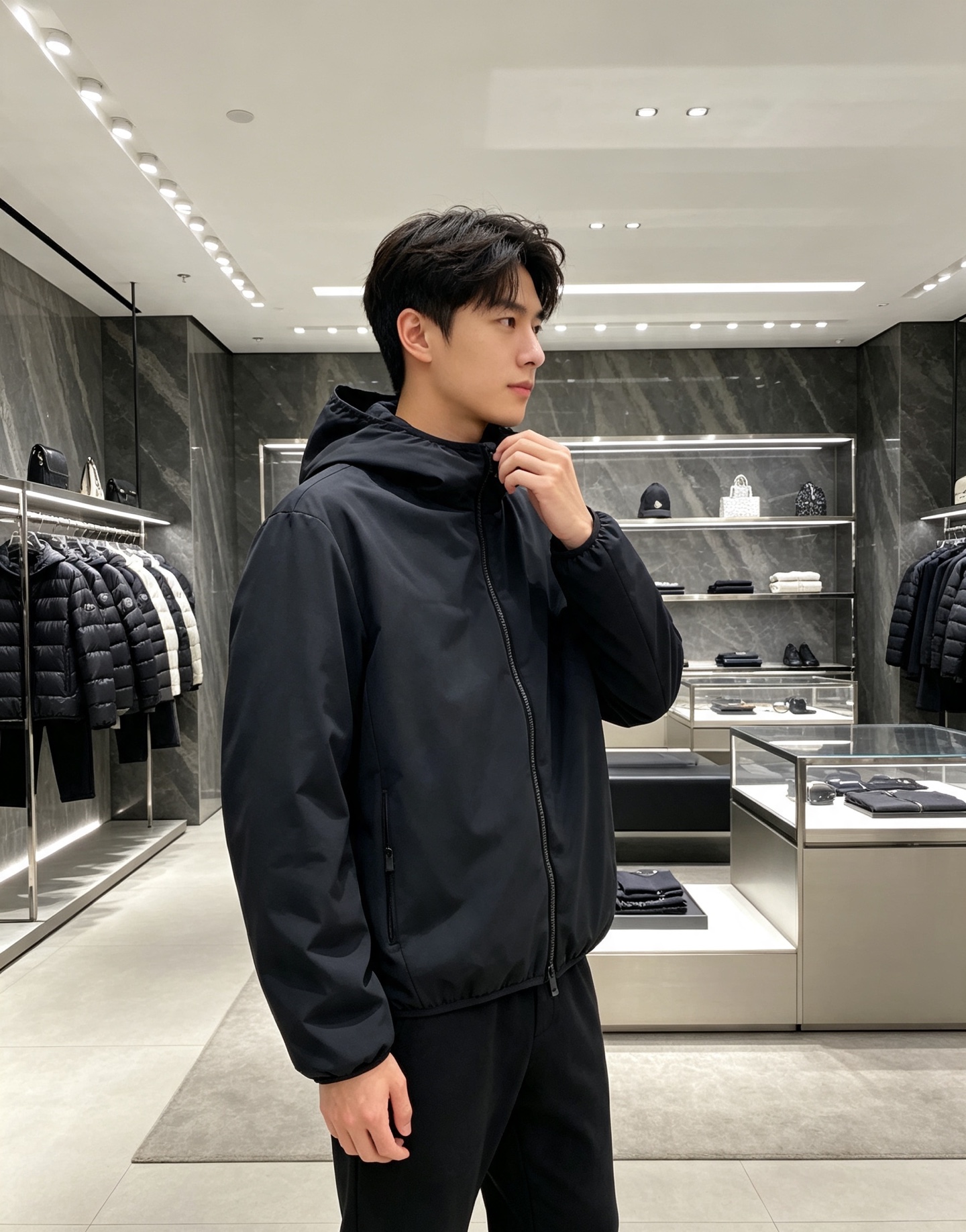 Moncler盟可睐 2026秋冬新款连帽轻薄羽绒服 原版定制拉链五金,袖臂低调暗纹徽章标,简约高级感 防风耐磨面料,9 Moncler盟可睐 2026秋冬新款连帽轻薄羽绒服 原版定制拉链五金,袖臂低调暗纹徽章标,简约高级感 防风耐磨面料,9