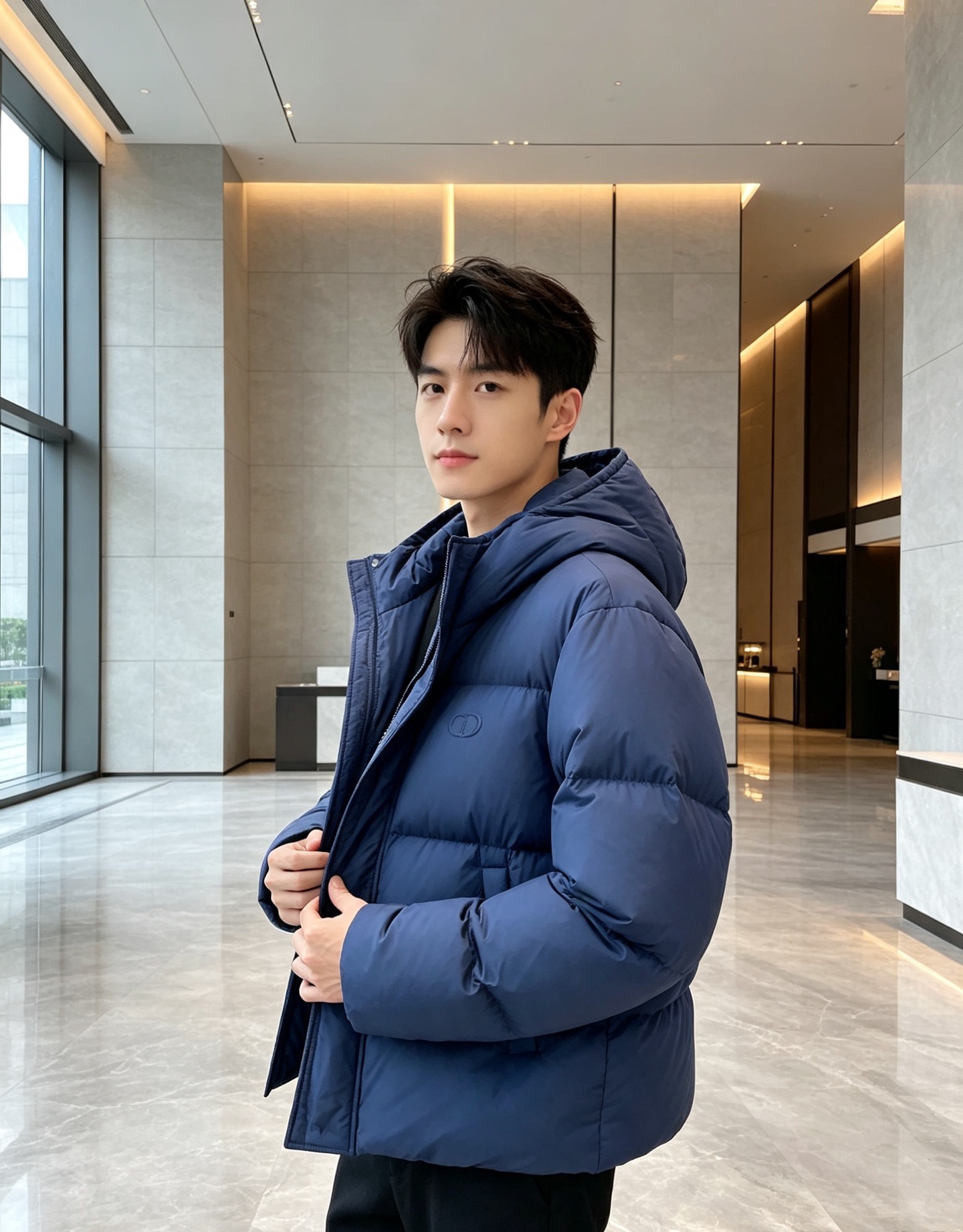 Dior迪奥 2026秋冬新款连帽短款羽绒服✨ 热门明星私服上身款,低调简约,秋冬穿搭出镜率很高 甄选90新国标白鸭绒, Dior迪奥 2026秋冬新款连帽短款羽绒服✨ 热门明星私服上身款,低调简约,秋冬穿搭出镜率很高 甄选90新国标白鸭绒,