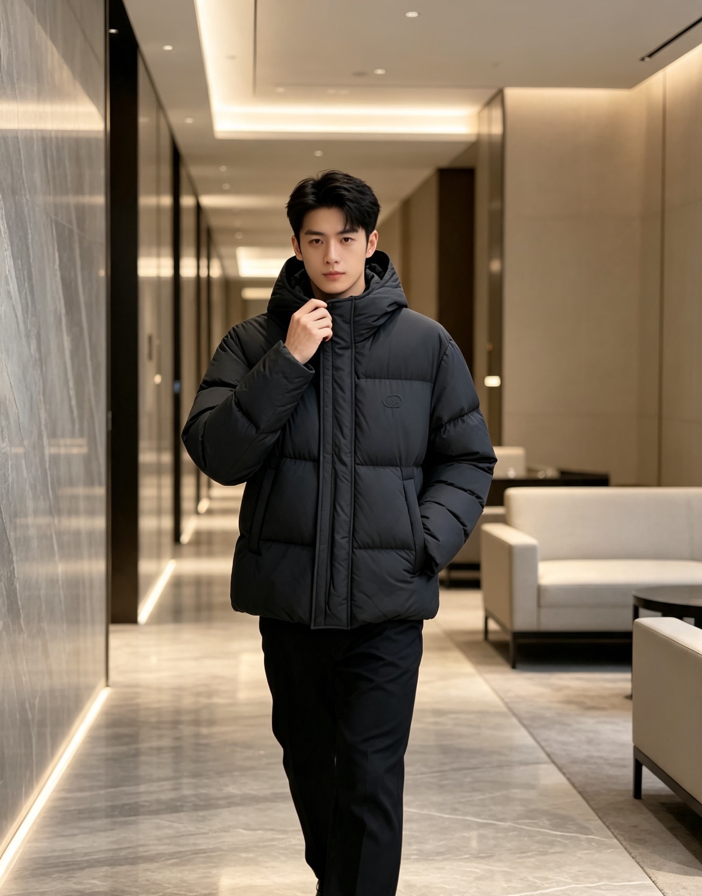 Dior迪奥 2026秋冬新款连帽短款羽绒服✨ 热门明星私服上身款,低调简约,秋冬穿搭出镜率很高 甄选90新国标白鸭绒, Dior迪奥 2026秋冬新款连帽短款羽绒服✨ 热门明星私服上身款,低调简约,秋冬穿搭出镜率很高 甄选90新国标白鸭绒,