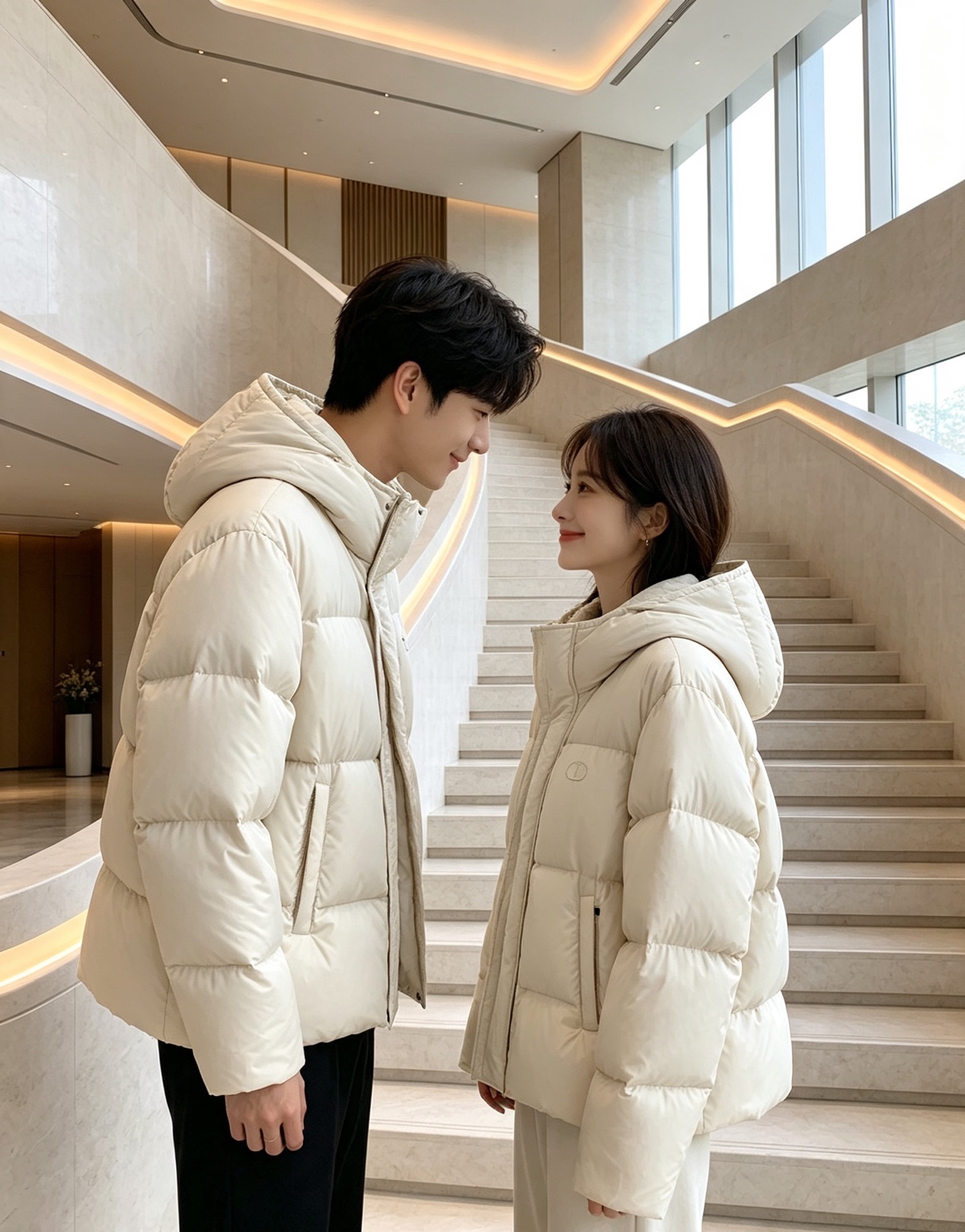 Dior迪奥 2026秋冬新款连帽短款羽绒服✨ 热门明星私服上身款，低调简约，秋冬穿搭出镜率很高 甄选90新国标白鸭绒，