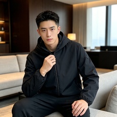 Moncler盟可睐 2026秋冬新款连帽轻薄羽绒服 原版定制拉链五金,袖臂低调暗纹徽章标,简约高级感 防风耐磨面料,9 Moncler盟可睐 2026秋冬新款连帽轻薄羽绒服 原版定制拉链五金,袖臂低调暗纹徽章标,简约高级感 防风耐磨面料,9
