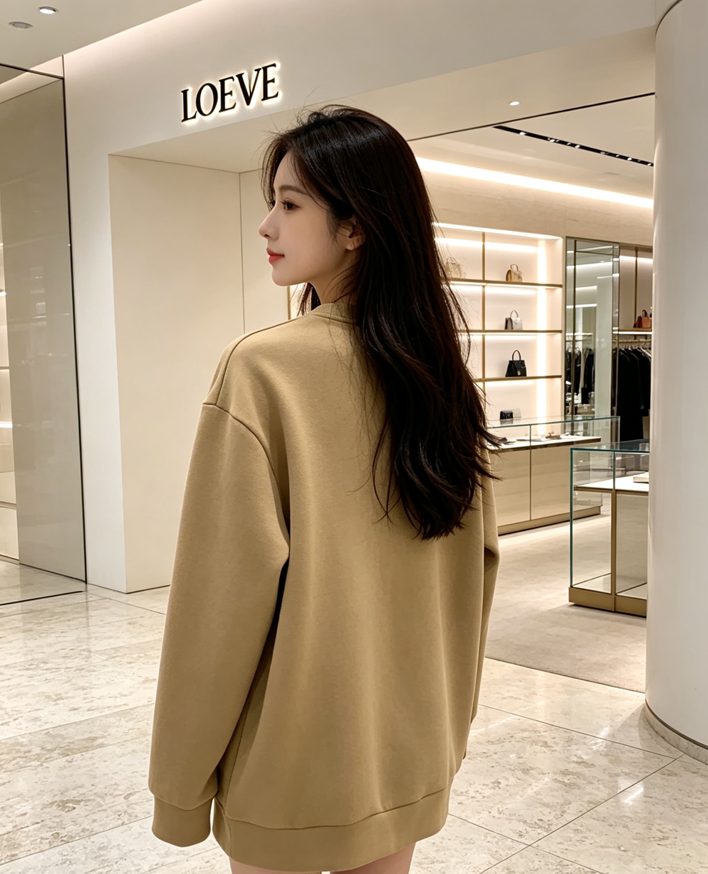 Loewe 罗意威 2026秋冬新款休闲圆领空气层卫衣 经典Anagram刺绣logo，艺术感十足。选用空气层面料，柔软