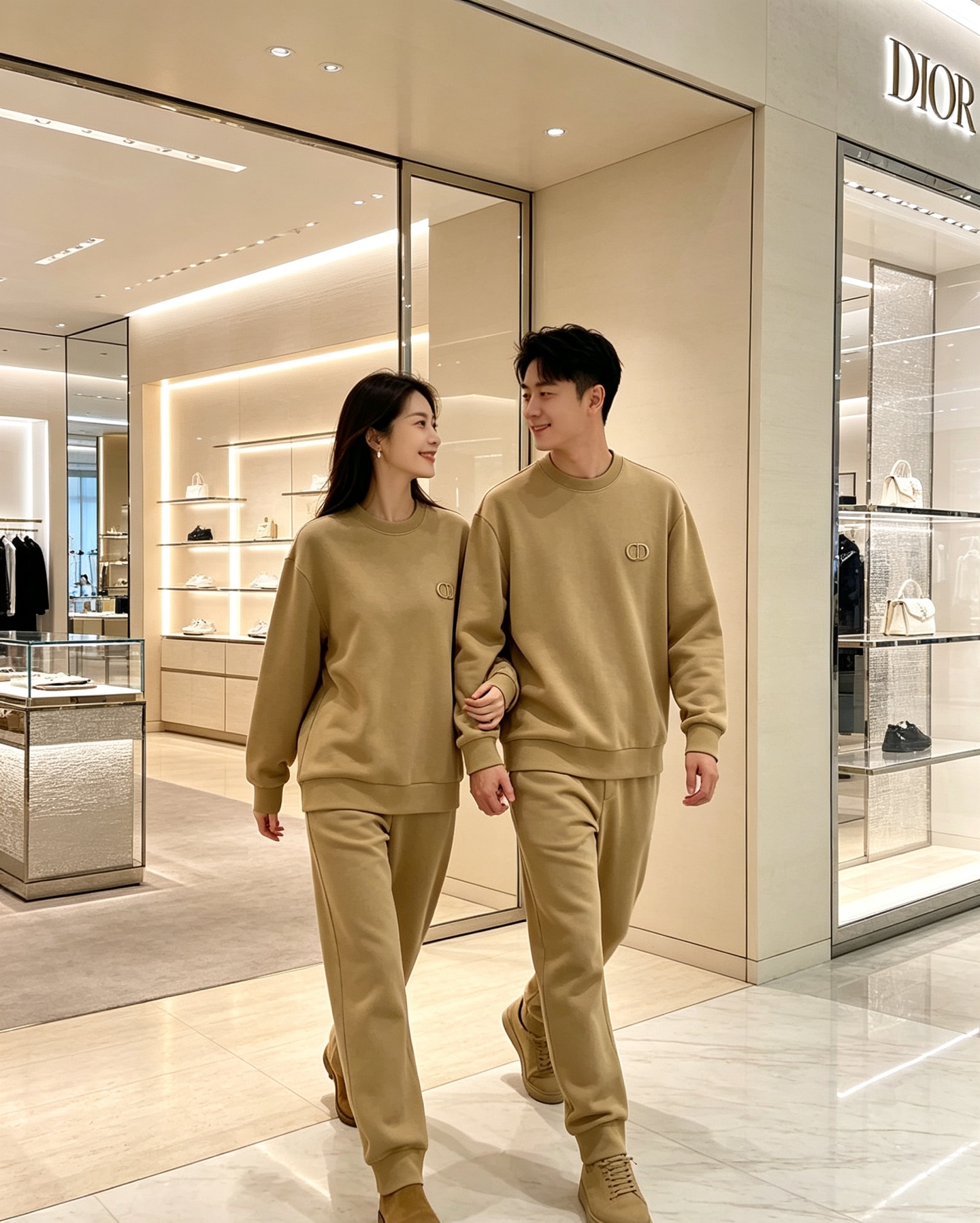 Dior 迪奥 2026秋冬新款休闲圆领空气层卫衣 经典同色CD刺绣logo，低调有质感。选用空气层面料，柔软有型不易变