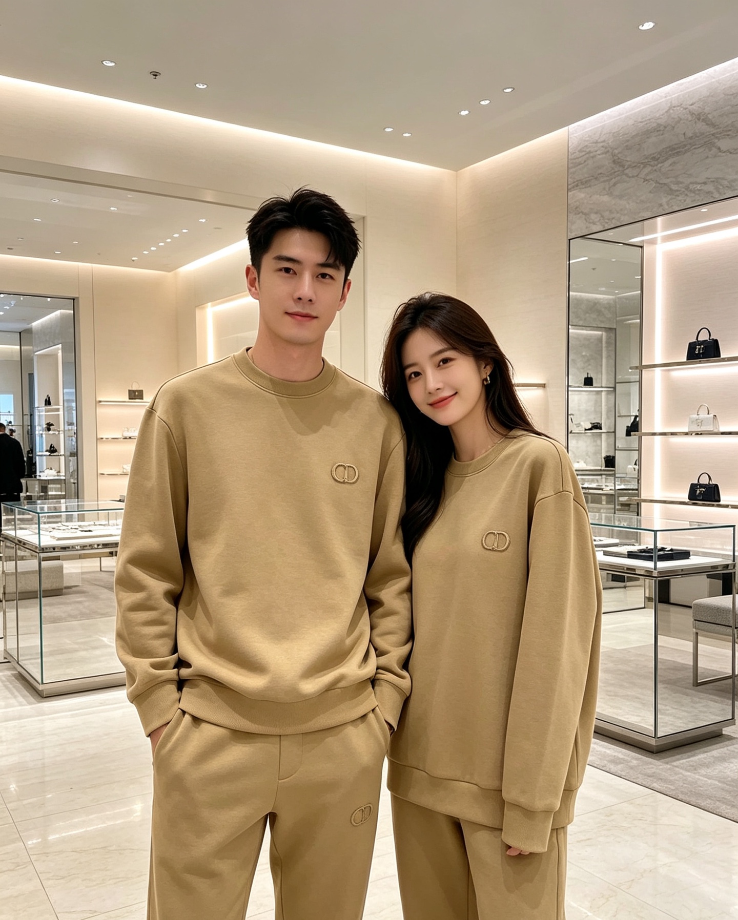 Dior 迪奥 2026秋冬新款休闲圆领空气层卫衣 经典同色CD刺绣logo，低调有质感。选用空气层面料，柔软有型不易变