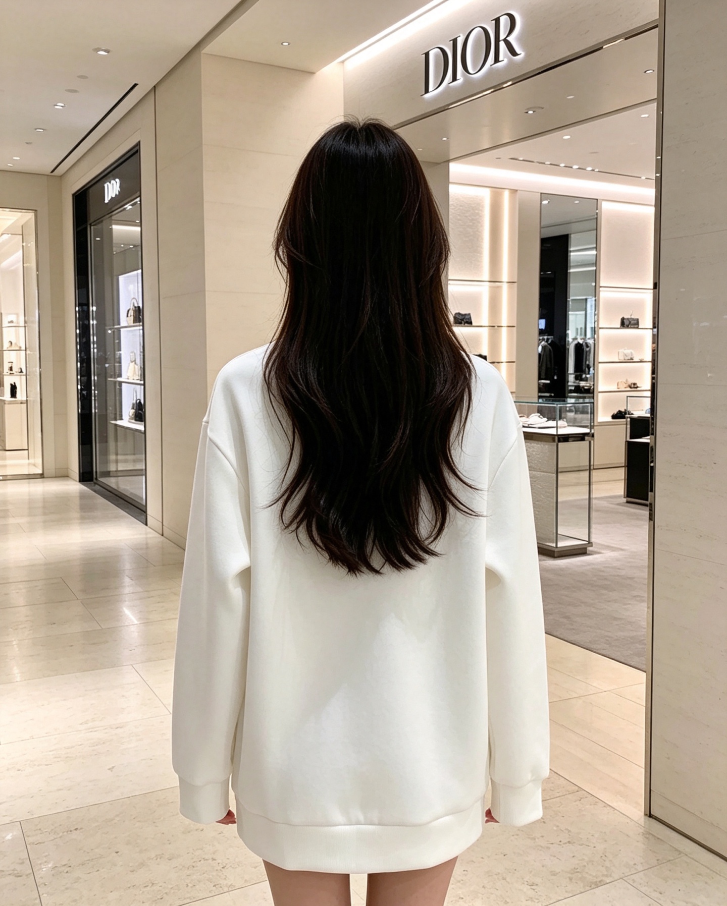 Dior 迪奥 2026秋冬新款休闲圆领空气层卫衣 经典同色CD刺绣logo，低调有质感。选用空气层面料，柔软有型不易变