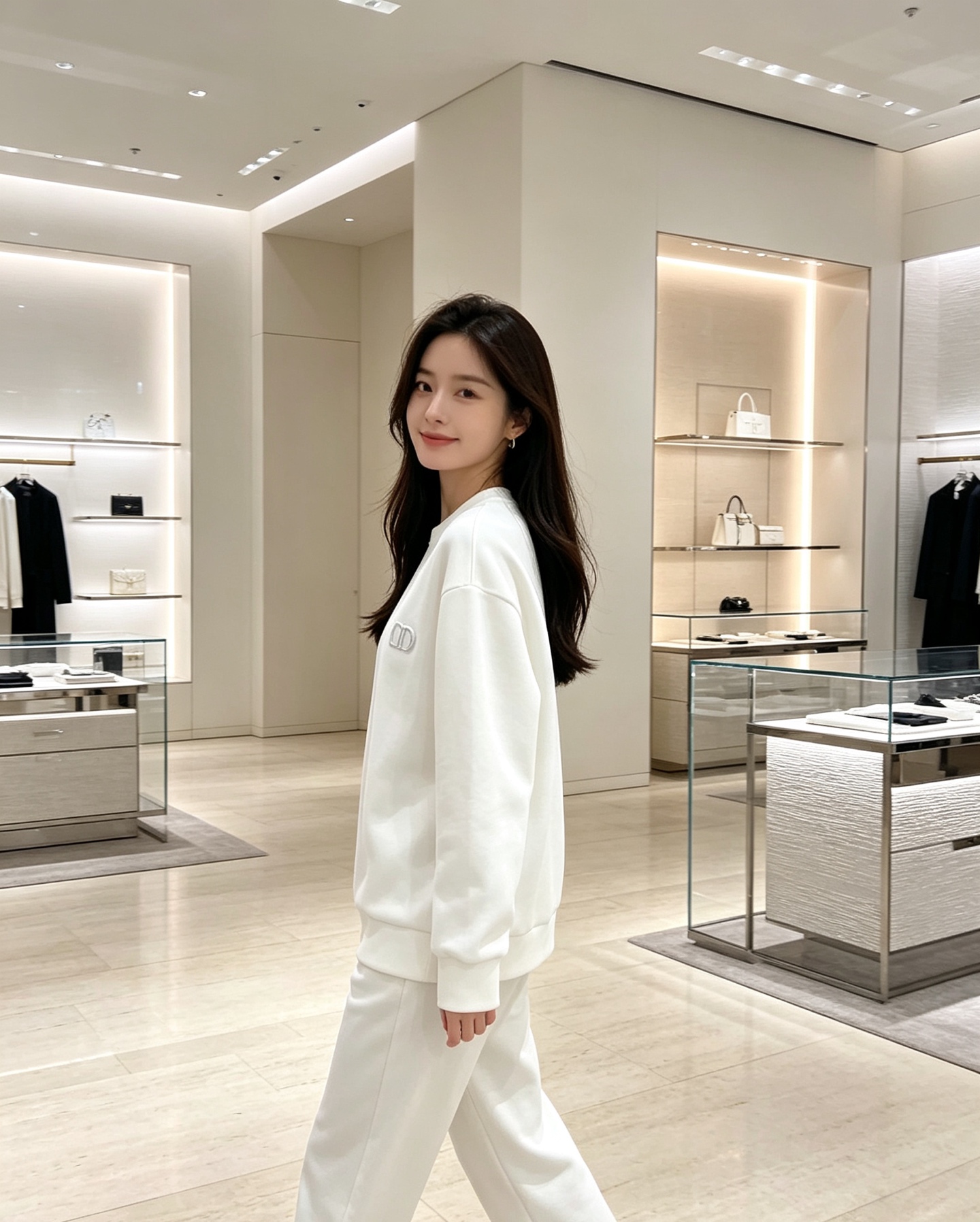 Dior 迪奥 2026秋冬新款休闲圆领空气层卫衣 经典同色CD刺绣logo，低调有质感。选用空气层面料，柔软有型不易变