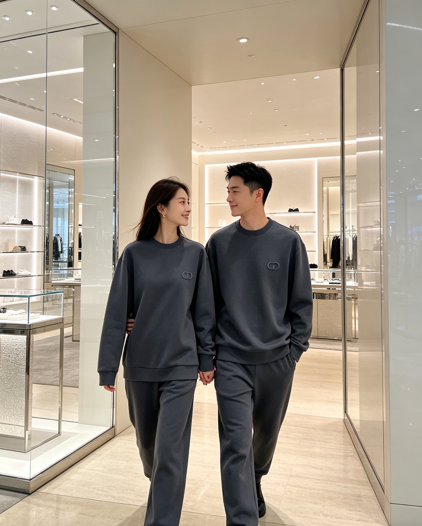 Dior 迪奥 2026秋冬新款休闲圆领空气层卫衣 经典同色CD刺绣logo,低调有质感。选用空气层面料,柔软有型不易变 Dior 迪奥 2026秋冬新款休闲圆领空气层卫衣 经典同色CD刺绣logo,低调有质感。选用空气层面料,柔软有型不易变