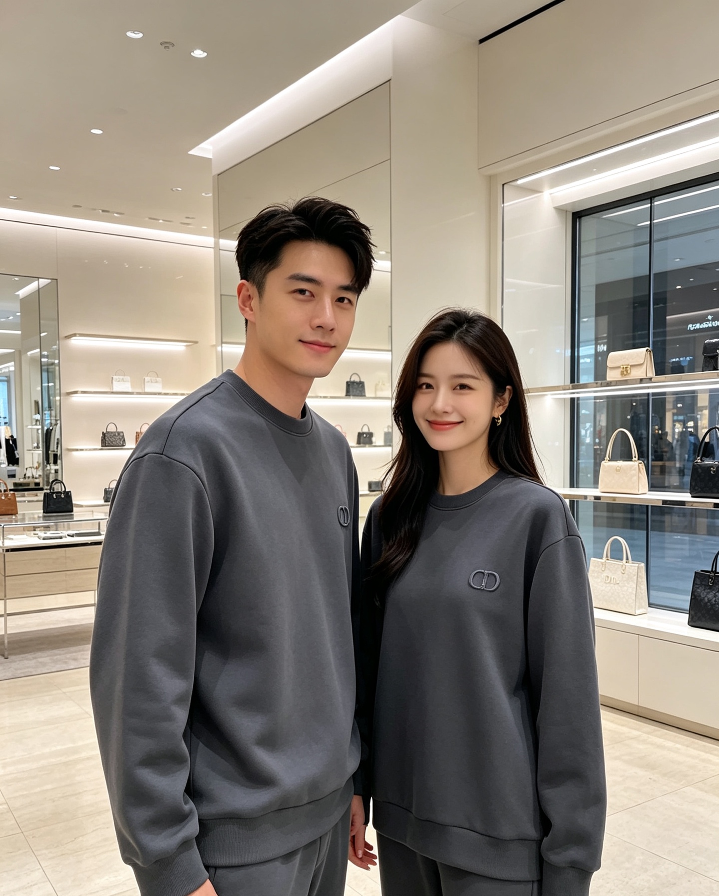 Dior 迪奥 2026秋冬新款休闲圆领空气层卫衣 经典同色CD刺绣logo,低调有质感。选用空气层面料,柔软有型不易变 Dior 迪奥 2026秋冬新款休闲圆领空气层卫衣 经典同色CD刺绣logo,低调有质感。选用空气层面料,柔软有型不易变