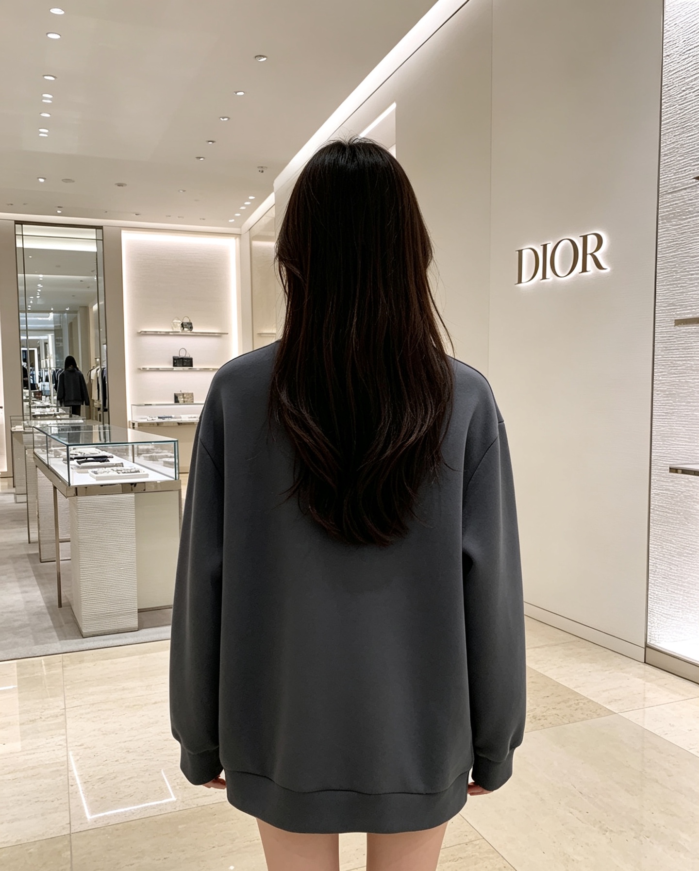 Dior 迪奥 2026秋冬新款休闲圆领空气层卫衣 经典同色CD刺绣logo,低调有质感。选用空气层面料,柔软有型不易变 Dior 迪奥 2026秋冬新款休闲圆领空气层卫衣 经典同色CD刺绣logo,低调有质感。选用空气层面料,柔软有型不易变