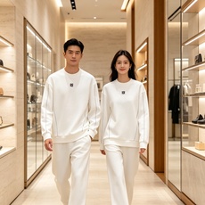 Loewe 罗意威 2026秋冬新款圆领空气层卫衣✨ 原版五金辅料全套到位,采用高密空气层面料,挺括有型不易变形。胸口经 Loewe 罗意威 2026秋冬新款圆领空气层卫衣✨ 原版五金辅料全套到位,采用高密空气层面料,挺括有型不易变形。胸口经