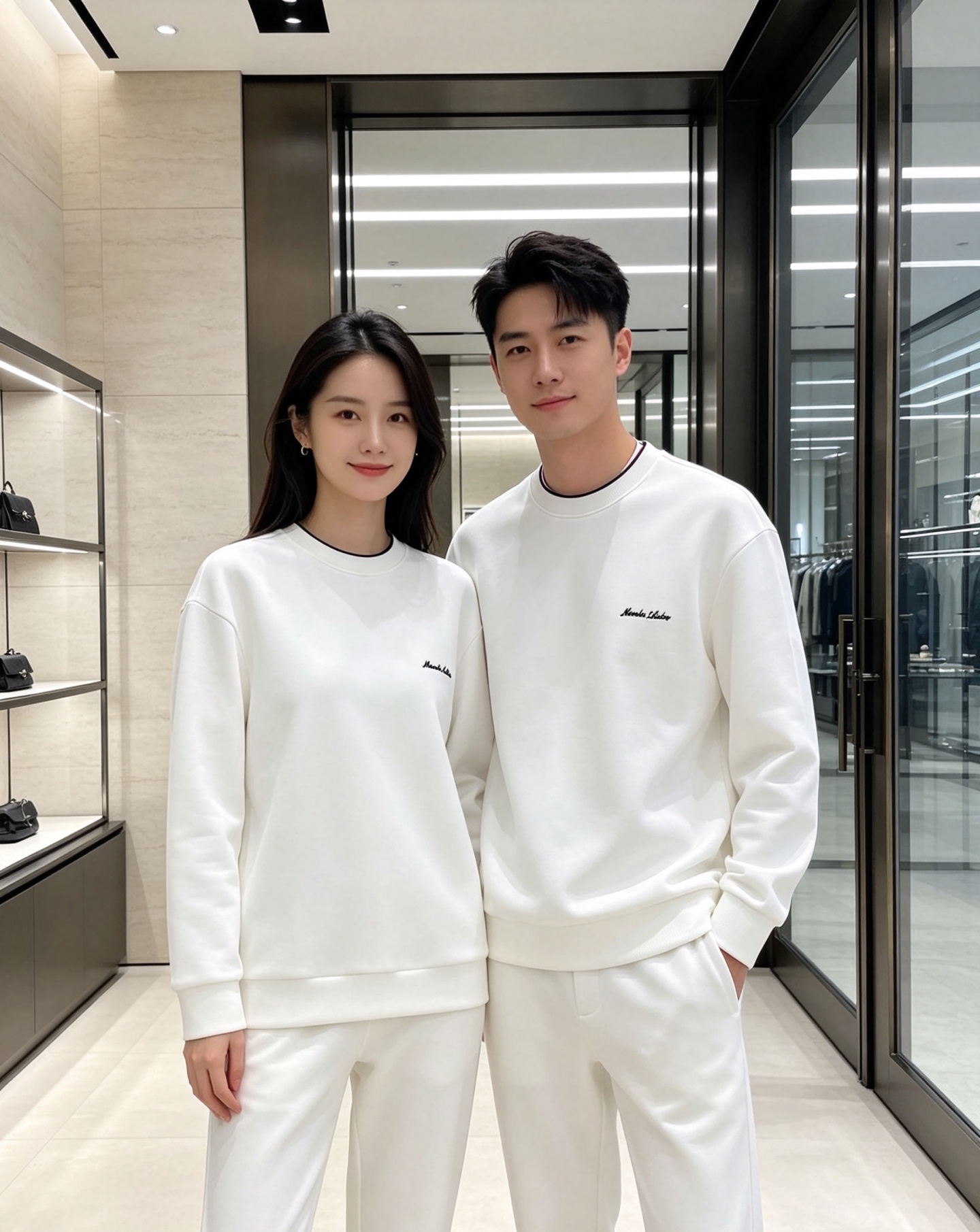Moncler 蒙口 2026秋冬新款圆领空气层卫衣✨，原版五金辅料全套到位，采用高密空气层面料，挺括有型不易变形。领口