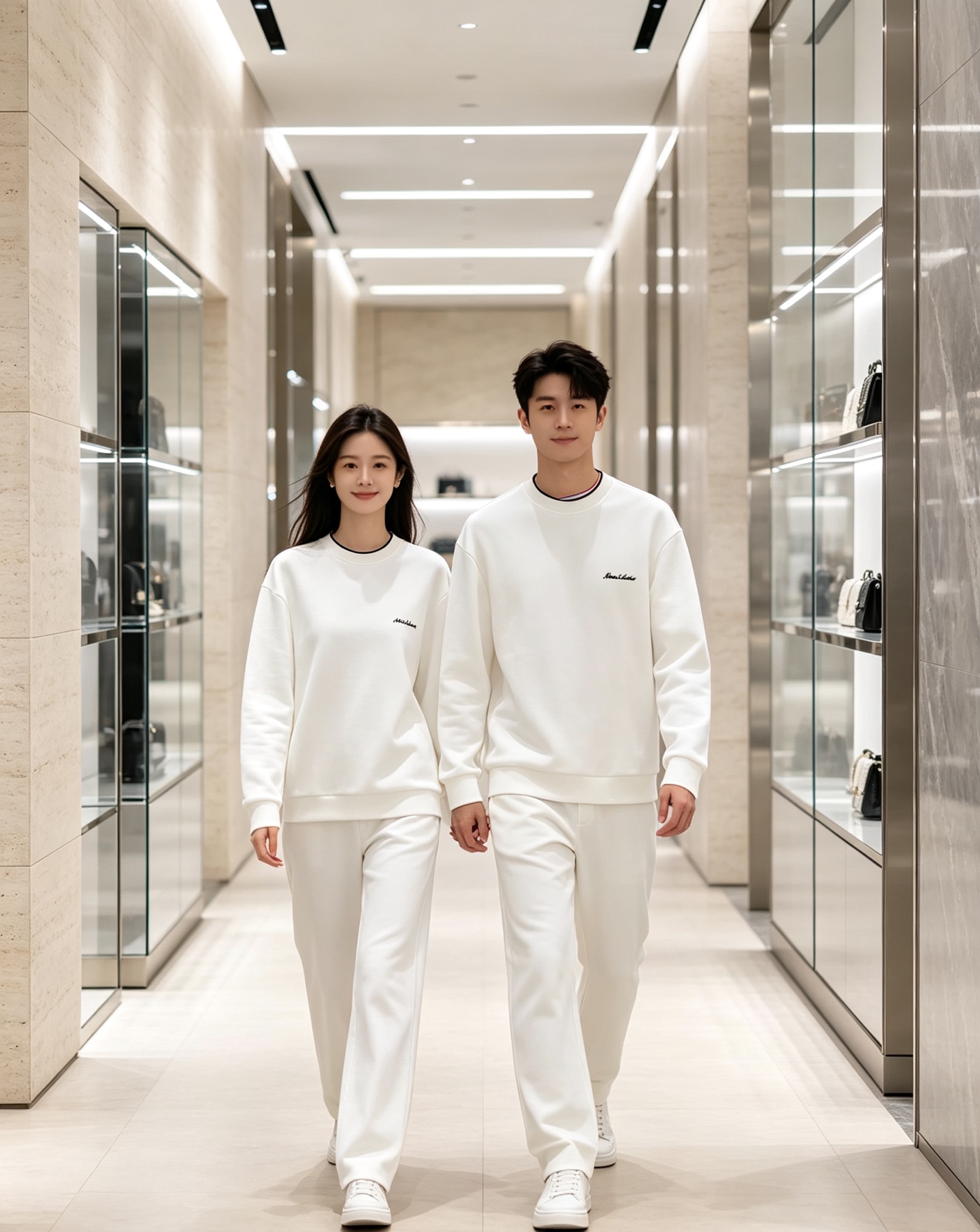 Moncler 蒙口 2026秋冬新款圆领空气层卫衣✨，原版五金辅料全套到位，采用高密空气层面料，挺括有型不易变形。领口