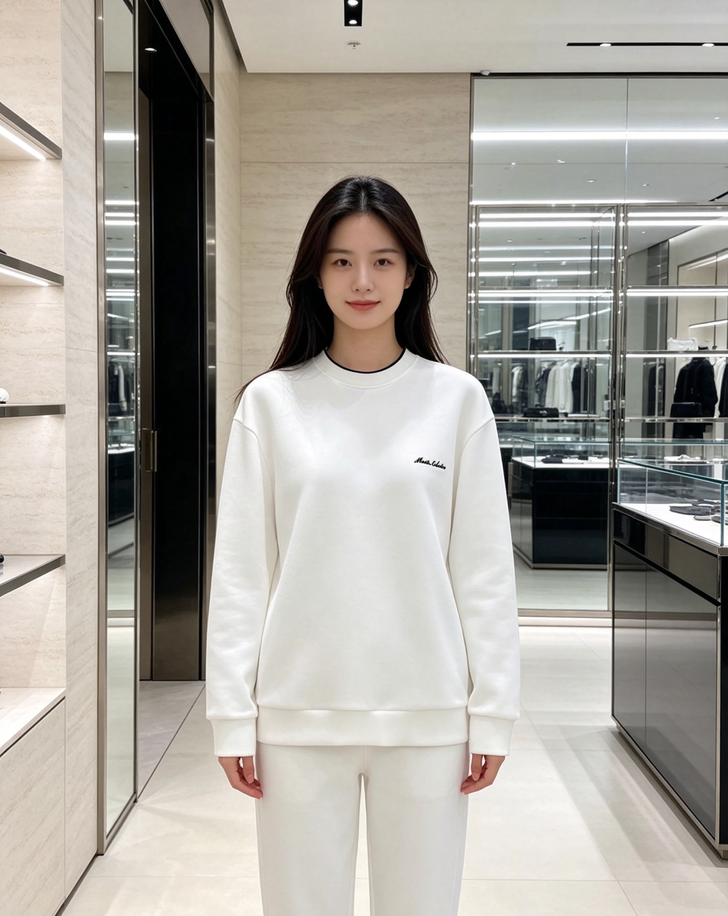 Moncler 蒙口 2026秋冬新款圆领空气层卫衣✨，原版五金辅料全套到位，采用高密空气层面料，挺括有型不易变形。领口