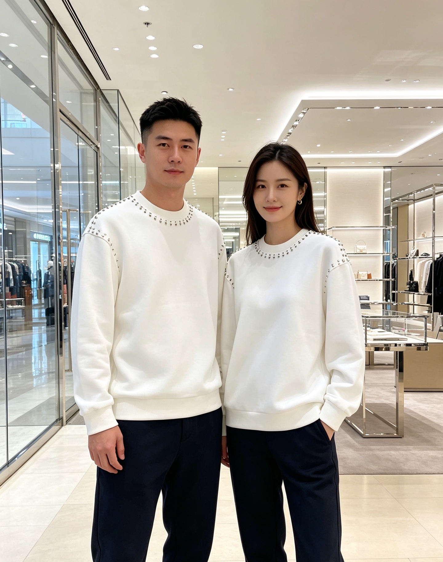 Louis Vuitton 路易威登 lv2026秋冬新款圆领空气层卫衣✨ 原版五金辅料全套到位，采用高密空气层面料，挺