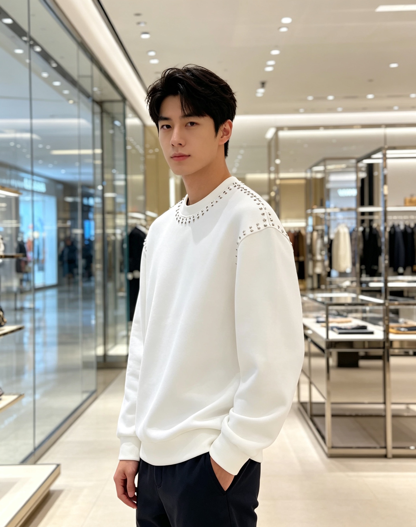 Louis Vuitton 路易威登 lv2026秋冬新款圆领空气层卫衣✨ 原版五金辅料全套到位，采用高密空气层面料，挺