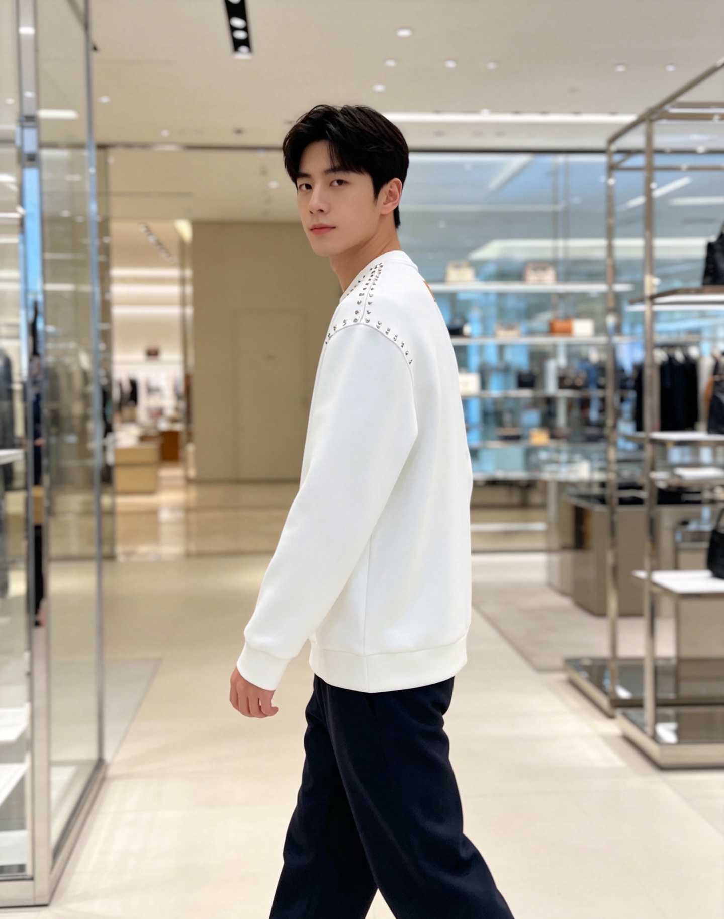 Louis Vuitton 路易威登 lv2026秋冬新款圆领空气层卫衣✨ 原版五金辅料全套到位，采用高密空气层面料，挺