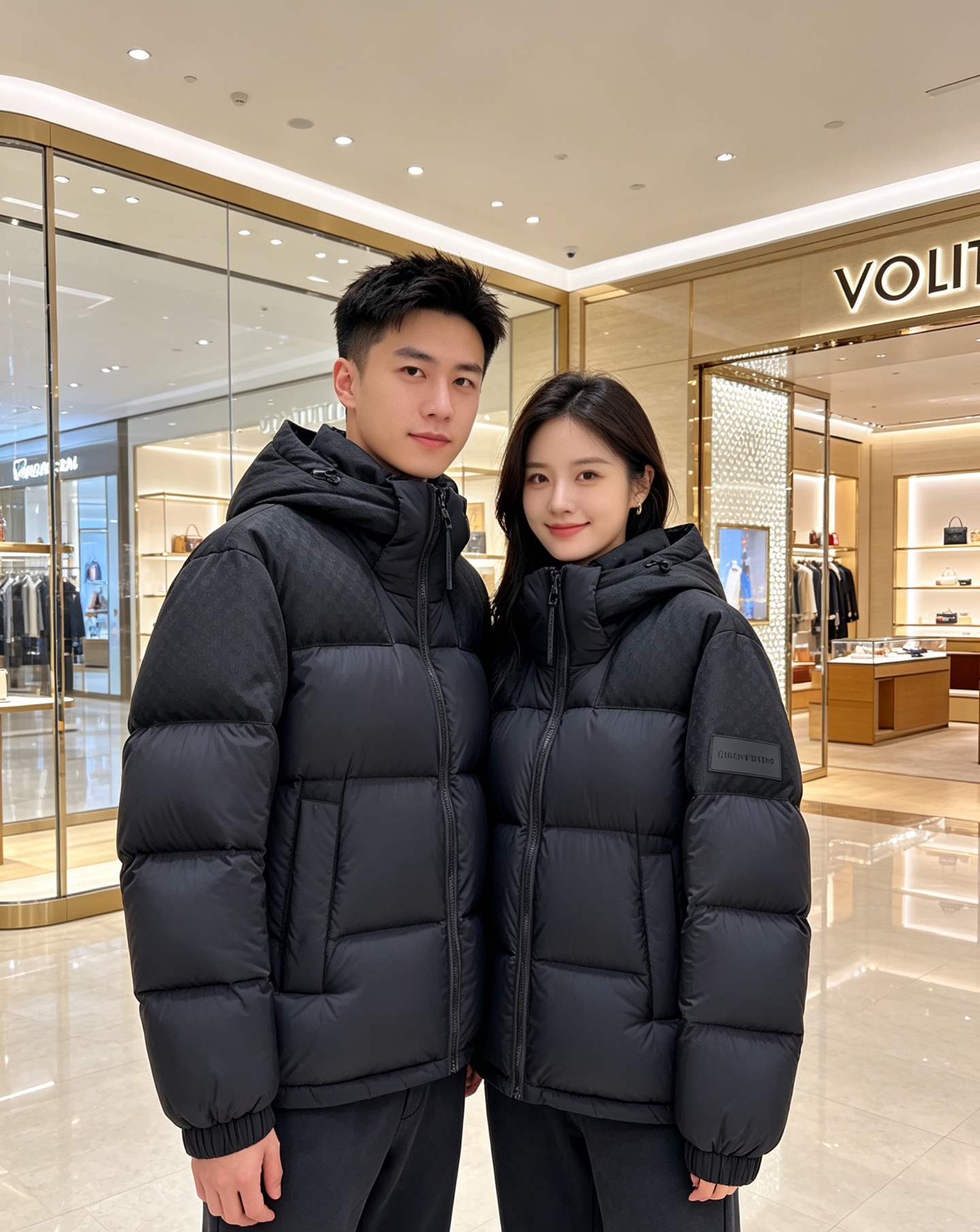 LV 2026秋冬爆款拼色老花羽绒服三色齐发 重磅分仓锁绒工艺,上身蓬松轻盈,完全不显臃肿 肩部暗纹老花拼接设计,低调有 LV 2026秋冬爆款拼色老花羽绒服三色齐发 重磅分仓锁绒工艺,上身蓬松轻盈,完全不显臃肿 肩部暗纹老花拼接设计,低调有