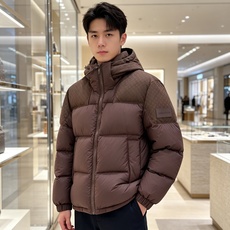 LV 2026秋冬爆款拼色老花羽绒服三色齐发 重磅分仓锁绒工艺,上身蓬松轻盈,完全不显臃肿 肩部暗纹老花拼接设计,低调有 LV 2026秋冬爆款拼色老花羽绒服三色齐发 重磅分仓锁绒工艺,上身蓬松轻盈,完全不显臃肿 肩部暗纹老花拼接设计,低调有