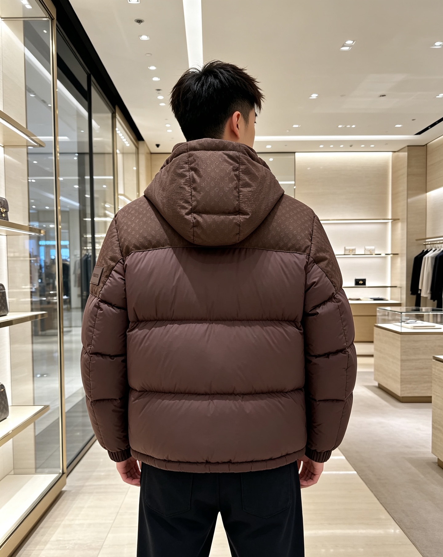 LV 2026秋冬爆款拼色老花羽绒服三色齐发 重磅分仓锁绒工艺,上身蓬松轻盈,完全不显臃肿 肩部暗纹老花拼接设计,低调有 LV 2026秋冬爆款拼色老花羽绒服三色齐发 重磅分仓锁绒工艺,上身蓬松轻盈,完全不显臃肿 肩部暗纹老花拼接设计,低调有