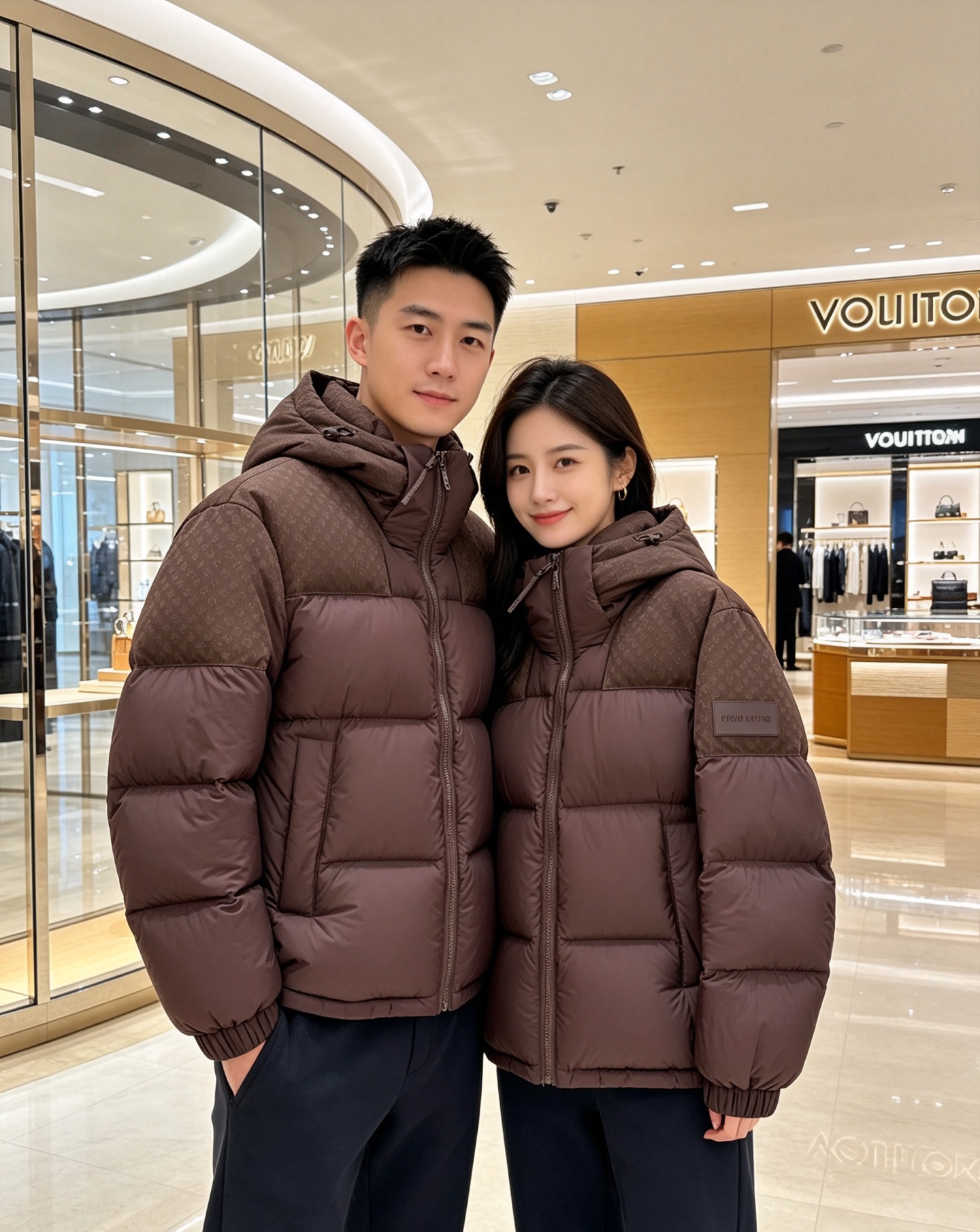 LV 2026秋冬爆款拼色老花羽绒服三色齐发 重磅分仓锁绒工艺,上身蓬松轻盈,完全不显臃肿 肩部暗纹老花拼接设计,低调有 LV 2026秋冬爆款拼色老花羽绒服三色齐发 重磅分仓锁绒工艺,上身蓬松轻盈,完全不显臃肿 肩部暗纹老花拼接设计,低调有