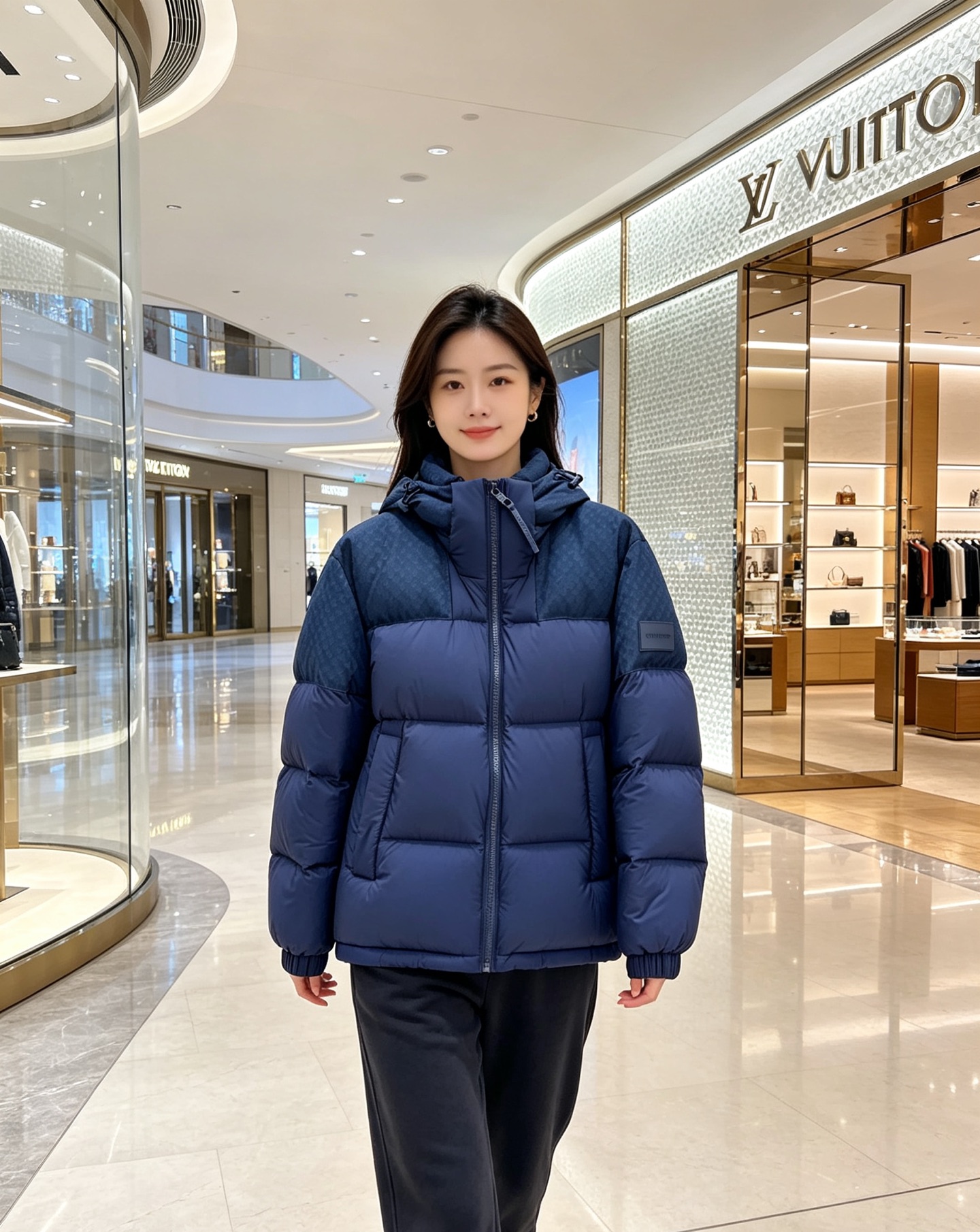 LV 2026秋冬爆款拼色老花羽绒服三色齐发 重磅分仓锁绒工艺,上身蓬松轻盈,完全不显臃肿 肩部暗纹老花拼接设计,低调有 LV 2026秋冬爆款拼色老花羽绒服三色齐发 重磅分仓锁绒工艺,上身蓬松轻盈,完全不显臃肿 肩部暗纹老花拼接设计,低调有