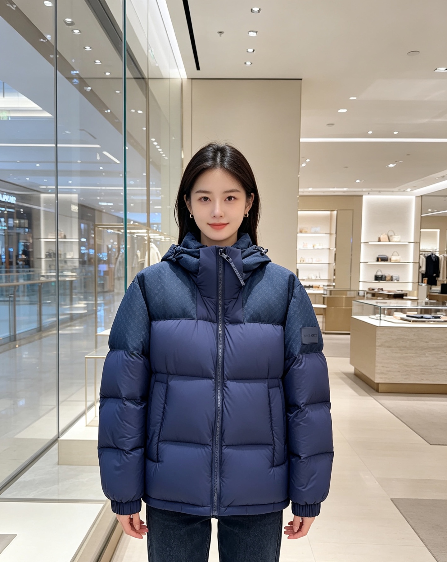 LV 2026秋冬爆款拼色老花羽绒服三色齐发 重磅分仓锁绒工艺,上身蓬松轻盈,完全不显臃肿 肩部暗纹老花拼接设计,低调有 LV 2026秋冬爆款拼色老花羽绒服三色齐发 重磅分仓锁绒工艺,上身蓬松轻盈,完全不显臃肿 肩部暗纹老花拼接设计,低调有