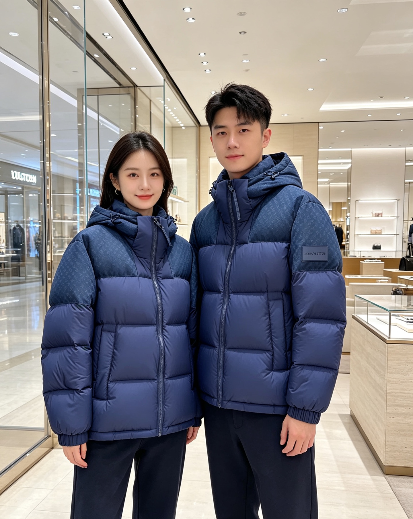 LV 2026秋冬爆款拼色老花羽绒服三色齐发 重磅分仓锁绒工艺,上身蓬松轻盈,完全不显臃肿 肩部暗纹老花拼接设计,低调有 LV 2026秋冬爆款拼色老花羽绒服三色齐发 重磅分仓锁绒工艺,上身蓬松轻盈,完全不显臃肿 肩部暗纹老花拼接设计,低调有