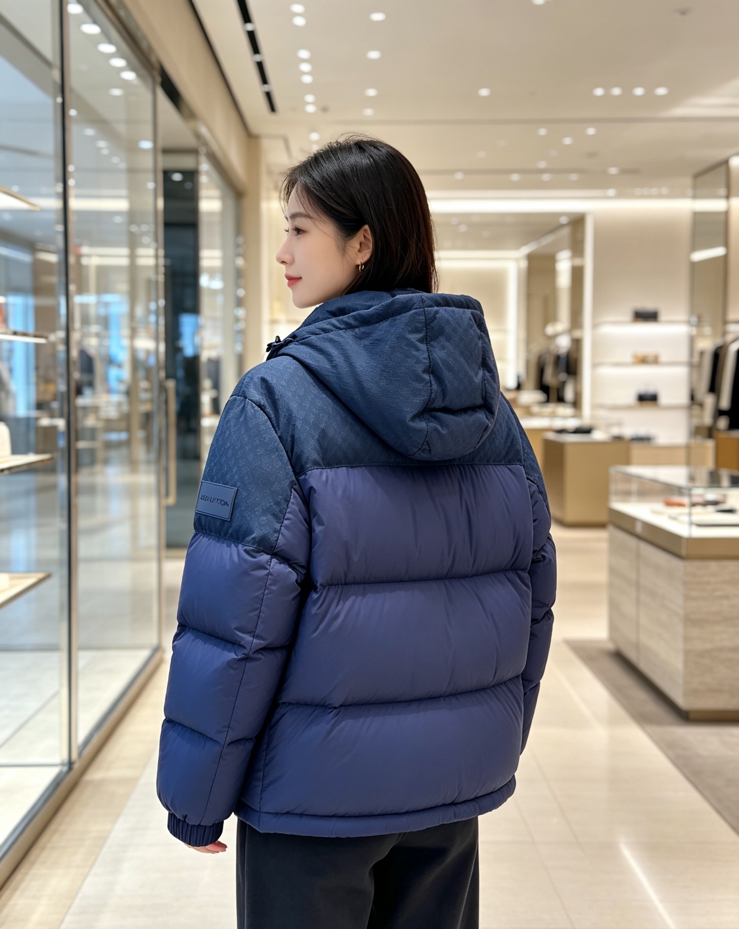 LV 2026秋冬爆款拼色老花羽绒服三色齐发 重磅分仓锁绒工艺,上身蓬松轻盈,完全不显臃肿 肩部暗纹老花拼接设计,低调有 LV 2026秋冬爆款拼色老花羽绒服三色齐发 重磅分仓锁绒工艺,上身蓬松轻盈,完全不显臃肿 肩部暗纹老花拼接设计,低调有