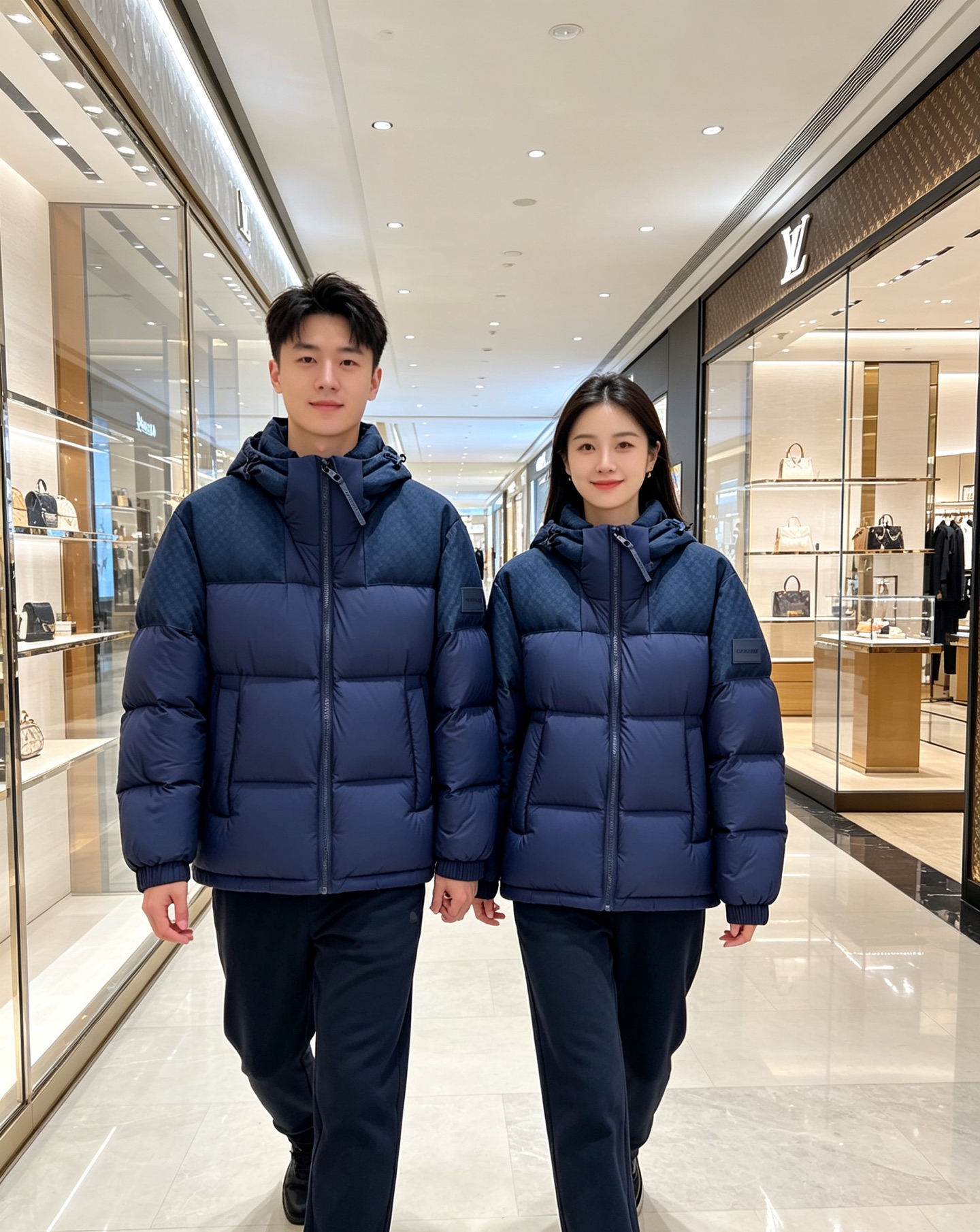 LV 2026秋冬爆款拼色老花羽绒服三色齐发 重磅分仓锁绒工艺,上身蓬松轻盈,完全不显臃肿 肩部暗纹老花拼接设计,低调有 LV 2026秋冬爆款拼色老花羽绒服三色齐发 重磅分仓锁绒工艺,上身蓬松轻盈,完全不显臃肿 肩部暗纹老花拼接设计,低调有