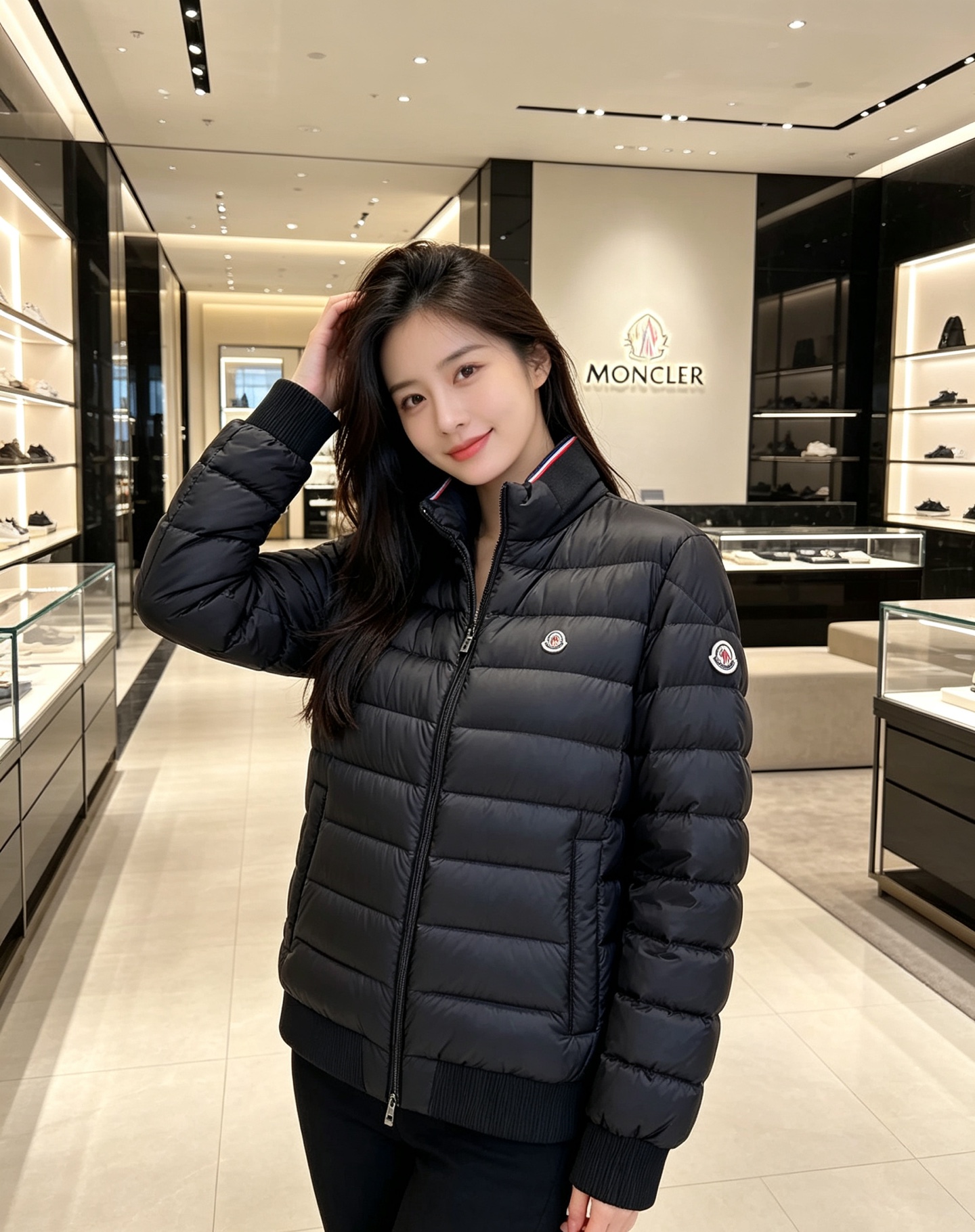 Moncler 蒙口 2026秋冬新品|棒球领轻羽绒夹克 撞色织带领精致点缀,横格均匀锁绒 罗纹收口防风设计,轻便柔和 Moncler 蒙口 2026秋冬新品|棒球领轻羽绒夹克 撞色织带领精致点缀,横格均匀锁绒 罗纹收口防风设计,轻便柔和