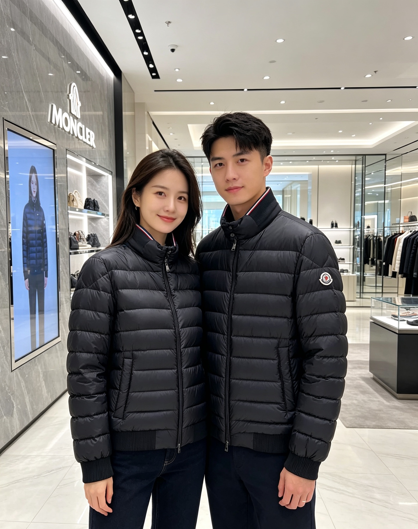 Moncler 蒙口 2026秋冬新品|棒球领轻羽绒夹克 撞色织带领精致点缀,横格均匀锁绒 罗纹收口防风设计,轻便柔和 Moncler 蒙口 2026秋冬新品|棒球领轻羽绒夹克 撞色织带领精致点缀,横格均匀锁绒 罗纹收口防风设计,轻便柔和