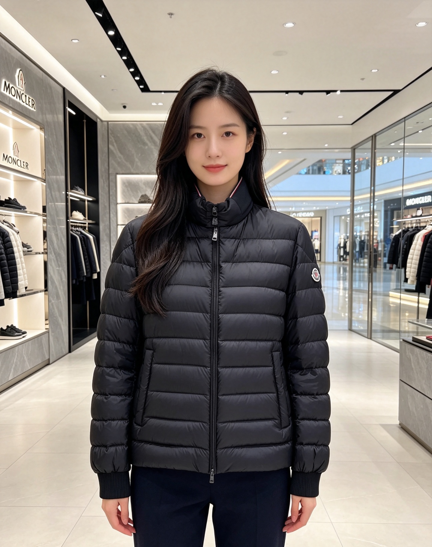 Moncler 蒙口 2026秋冬新品|棒球领轻羽绒夹克 撞色织带领精致点缀,横格均匀锁绒 罗纹收口防风设计,轻便柔和 Moncler 蒙口 2026秋冬新品|棒球领轻羽绒夹克 撞色织带领精致点缀,横格均匀锁绒 罗纹收口防风设计,轻便柔和