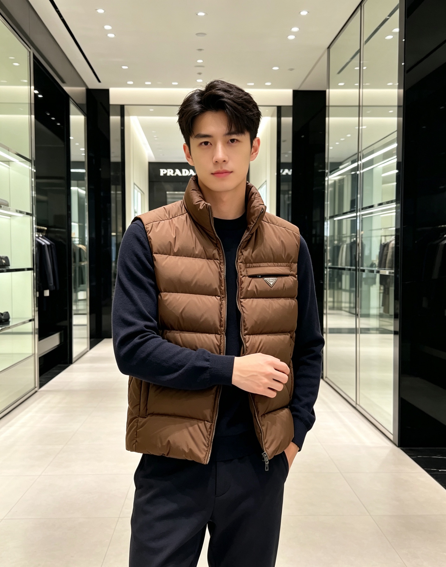 Prada 普拉达2026秋冬专柜同步新品发布,最新款羽绒马甲出货,全部原版购入,今年最新色,无论面料和辅料,真正做到了 Prada 普拉达2026秋冬专柜同步新品发布,最新款羽绒马甲出货,全部原版购入,今年最新色,无论面料和辅料,真正做到了