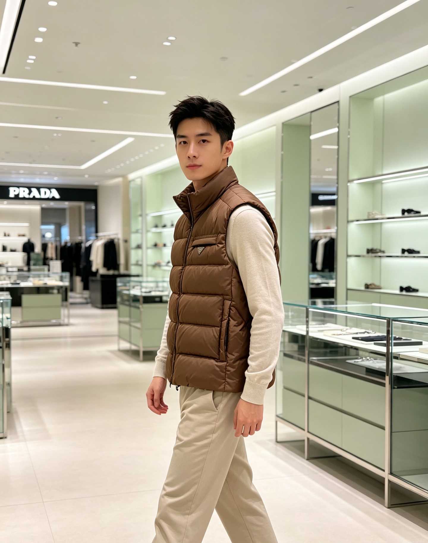 Prada 普拉达2026秋冬专柜同步新品发布,最新款羽绒马甲出货,全部原版购入,今年最新色,无论面料和辅料,真正做到了 Prada 普拉达2026秋冬专柜同步新品发布,最新款羽绒马甲出货,全部原版购入,今年最新色,无论面料和辅料,真正做到了