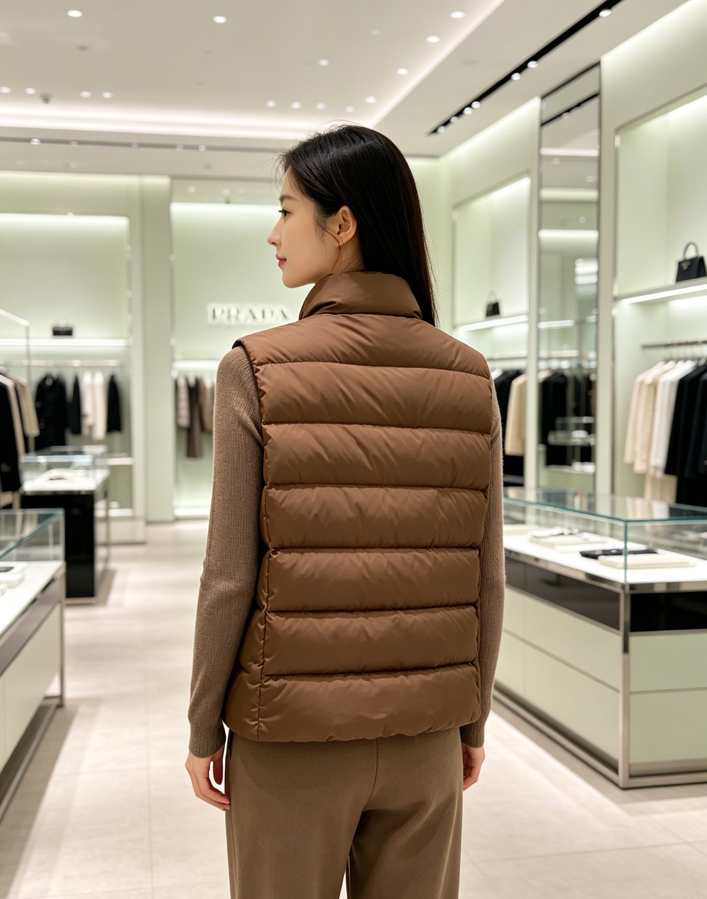 Prada 普拉达2026秋冬专柜同步新品发布,最新款羽绒马甲出货,全部原版购入,今年最新色,无论面料和辅料,真正做到了 Prada 普拉达2026秋冬专柜同步新品发布,最新款羽绒马甲出货,全部原版购入,今年最新色,无论面料和辅料,真正做到了
