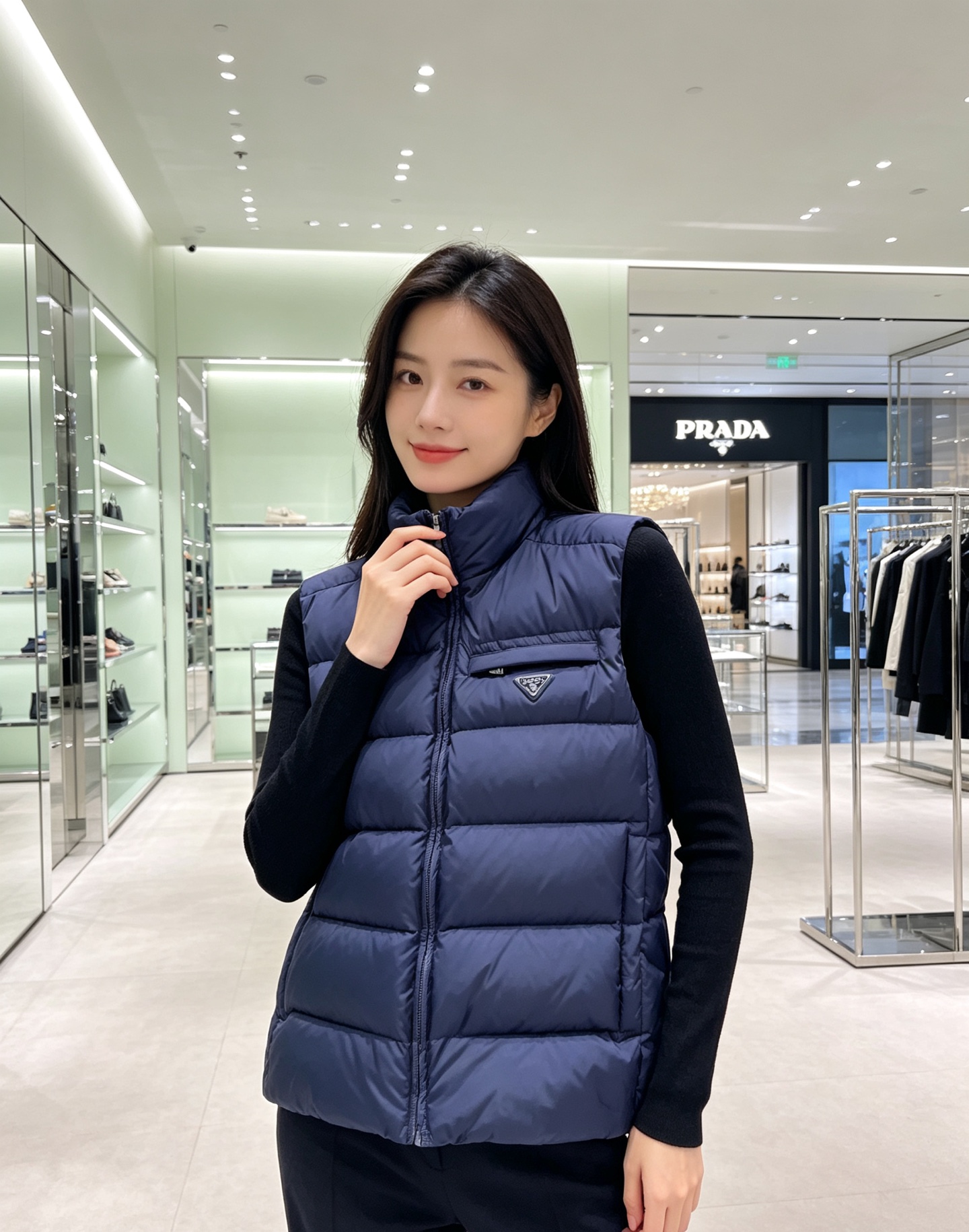 Prada 普拉达2026秋冬专柜同步新品发布,最新款羽绒马甲出货,全部原版购入,今年最新色,无论面料和辅料,真正做到了 Prada 普拉达2026秋冬专柜同步新品发布,最新款羽绒马甲出货,全部原版购入,今年最新色,无论面料和辅料,真正做到了