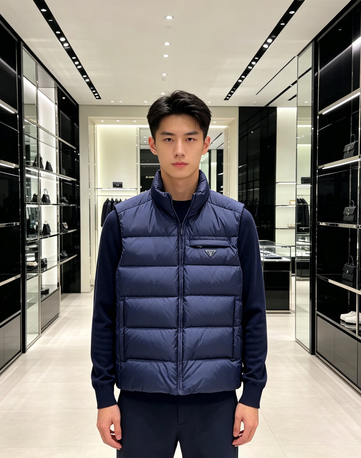 Prada 普拉达2026秋冬专柜同步新品发布,最新款羽绒马甲出货,全部原版购入,今年最新色,无论面料和辅料,真正做到了 Prada 普拉达2026秋冬专柜同步新品发布,最新款羽绒马甲出货,全部原版购入,今年最新色,无论面料和辅料,真正做到了