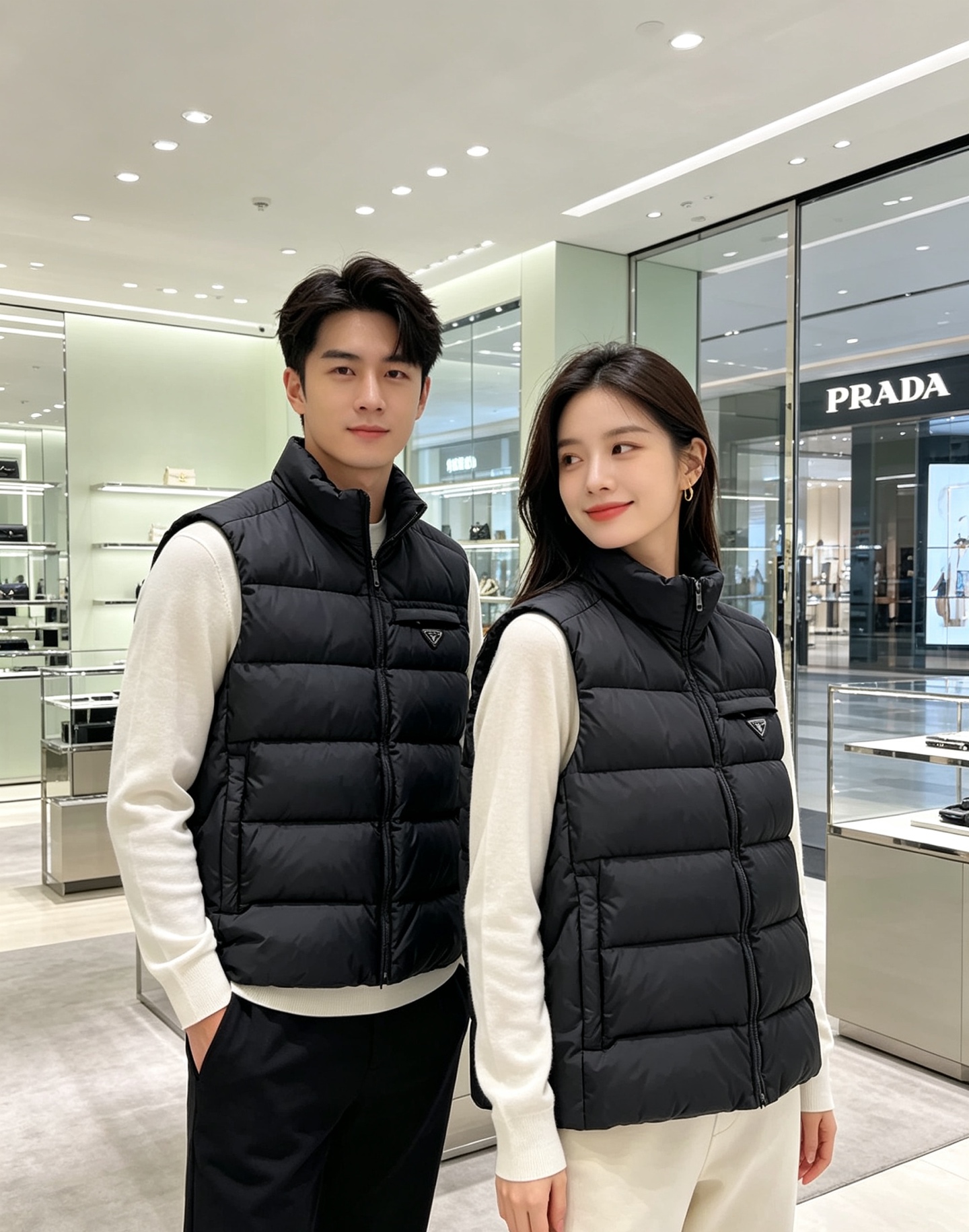 Prada 普拉达2026秋冬专柜同步新品发布,最新款羽绒马甲出货,全部原版购入,今年最新色,无论面料和辅料,真正做到了 Prada 普拉达2026秋冬专柜同步新品发布,最新款羽绒马甲出货,全部原版购入,今年最新色,无论面料和辅料,真正做到了