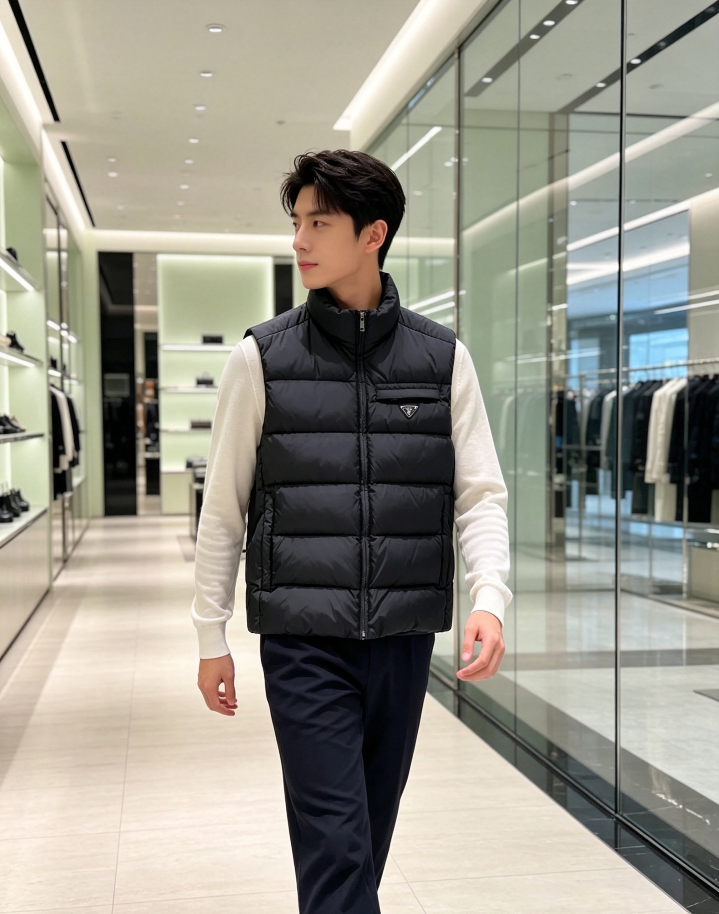 Prada 普拉达2026秋冬专柜同步新品发布,最新款羽绒马甲出货,全部原版购入,今年最新色,无论面料和辅料,真正做到了 Prada 普拉达2026秋冬专柜同步新品发布,最新款羽绒马甲出货,全部原版购入,今年最新色,无论面料和辅料,真正做到了