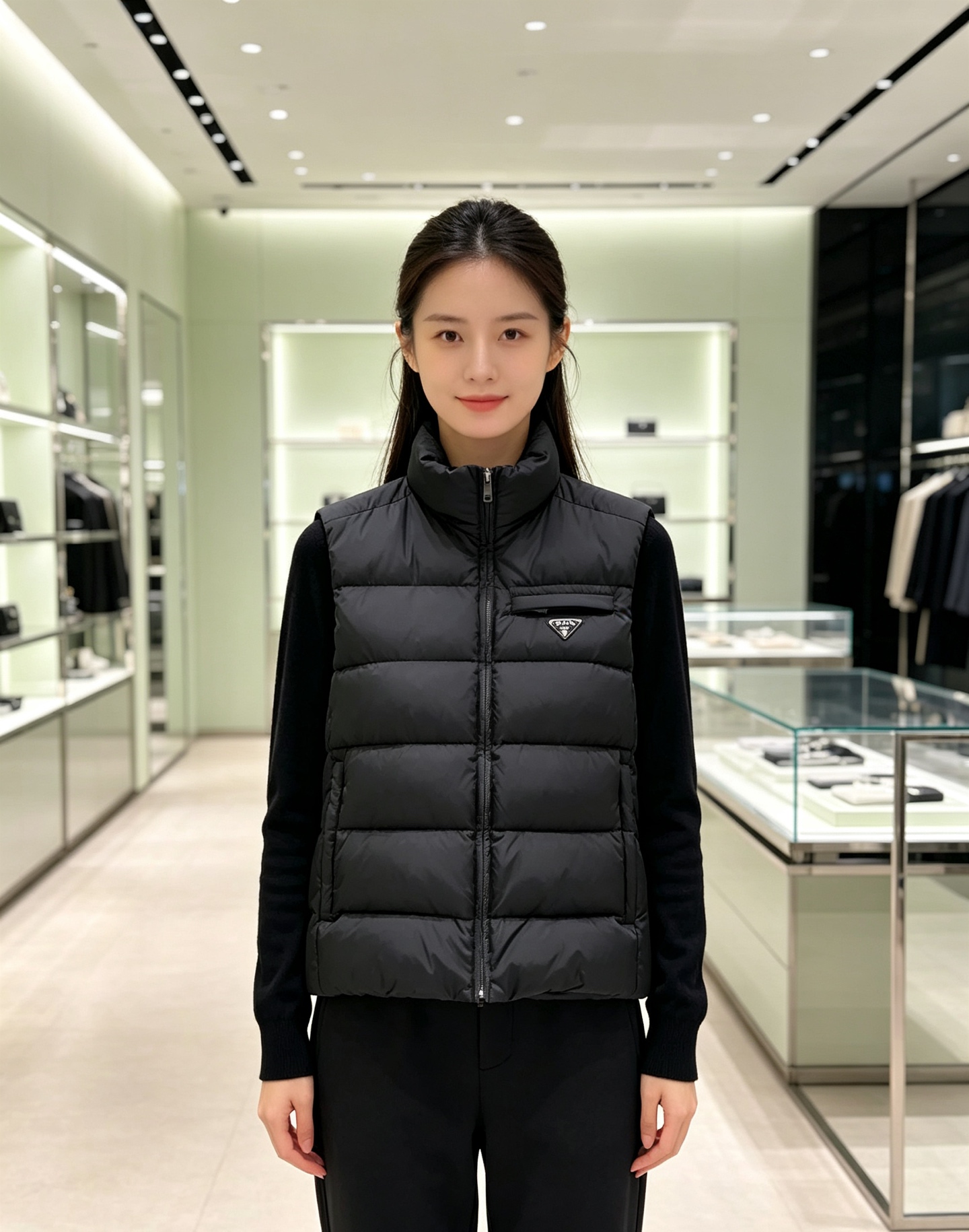Prada 普拉达2026秋冬专柜同步新品发布,最新款羽绒马甲出货,全部原版购入,今年最新色,无论面料和辅料,真正做到了 Prada 普拉达2026秋冬专柜同步新品发布,最新款羽绒马甲出货,全部原版购入,今年最新色,无论面料和辅料,真正做到了