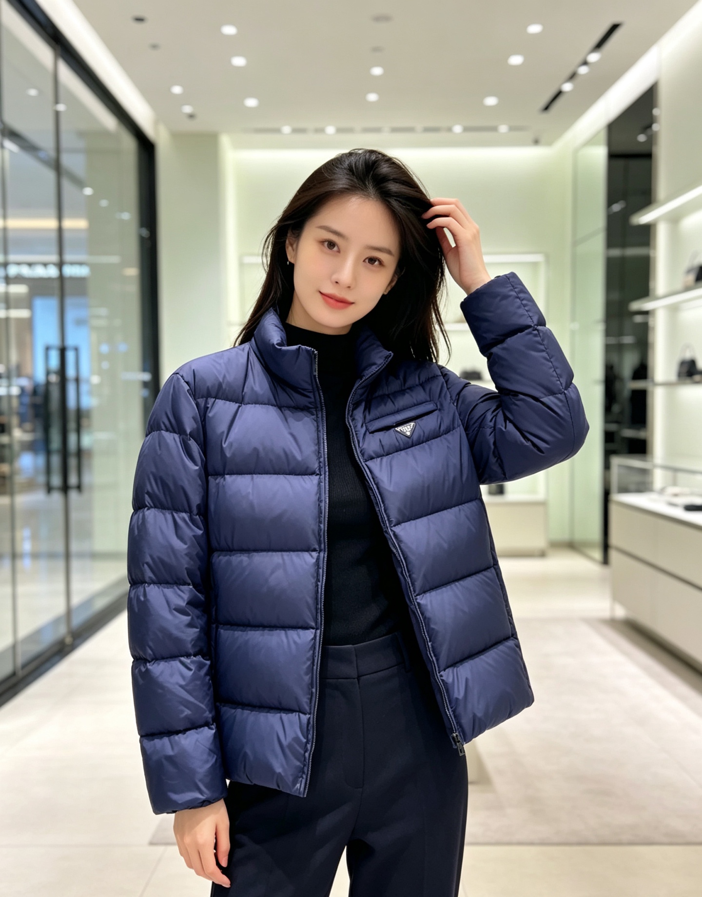 Prada 普拉达2026秋冬专柜同步新品发布，最新款羽绒服出货，全部原版购入，今年最新色，无论面料和辅料，真正做到了1